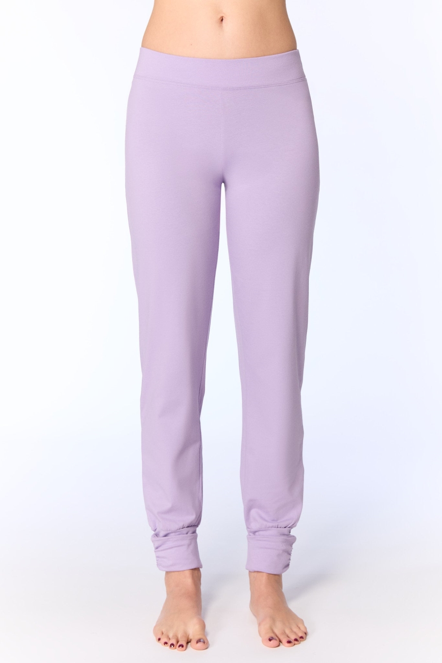 Leela Cotton womens vegan Yoga Pants Viola