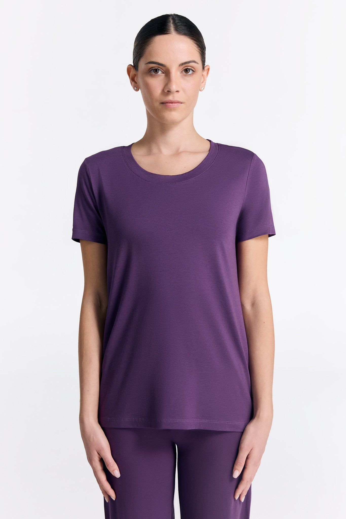 True North womens vegan T-Shirt Active Wine Berry