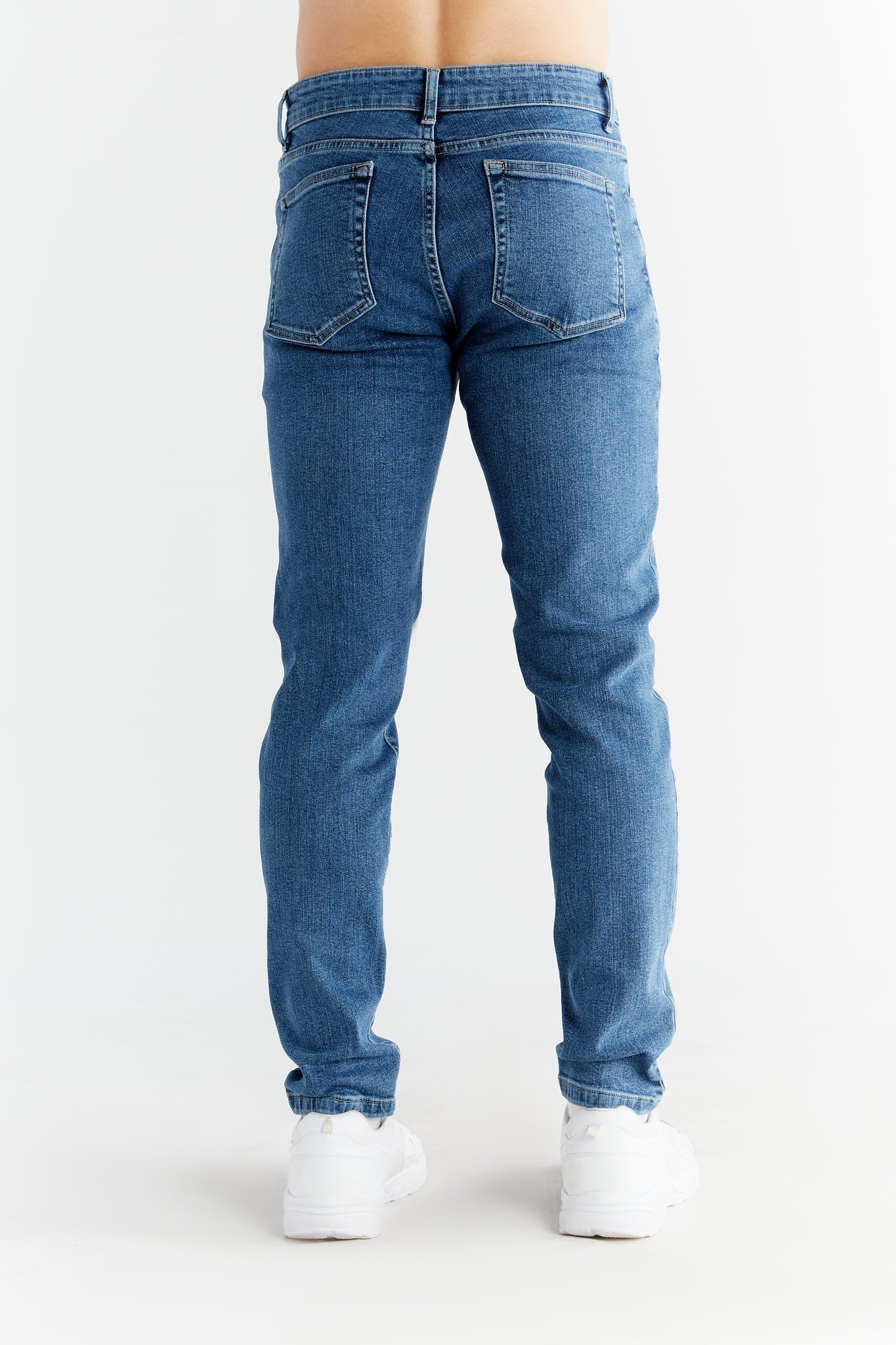 Evermind men vegan Jeans Slim Fit Sapphire Blue