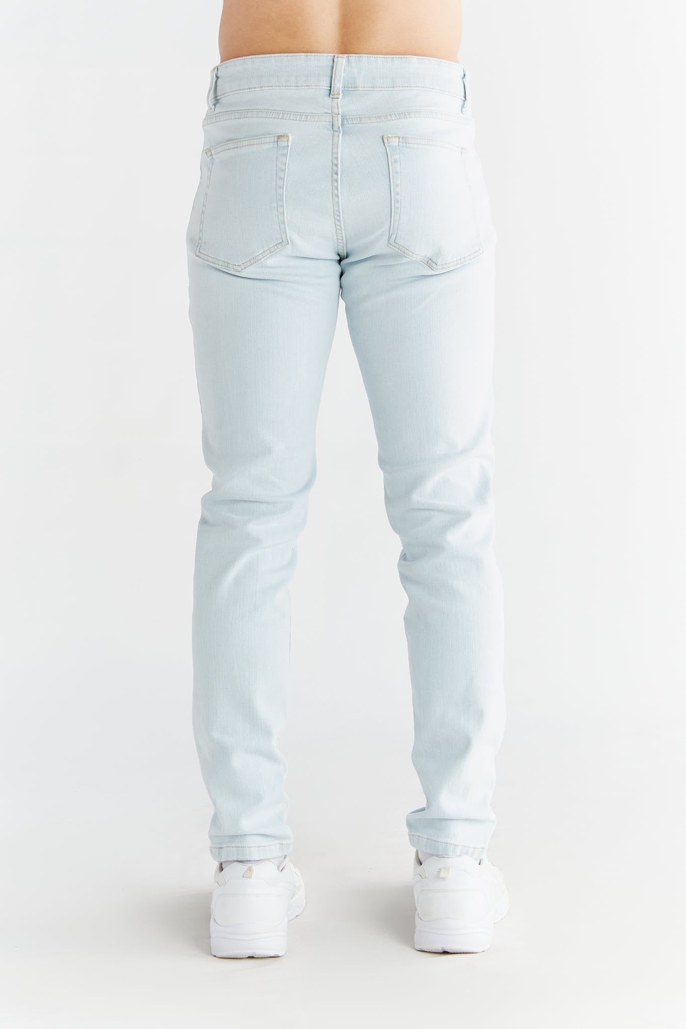 Evermind men vegan Jeans Slim Fit Ice Blue