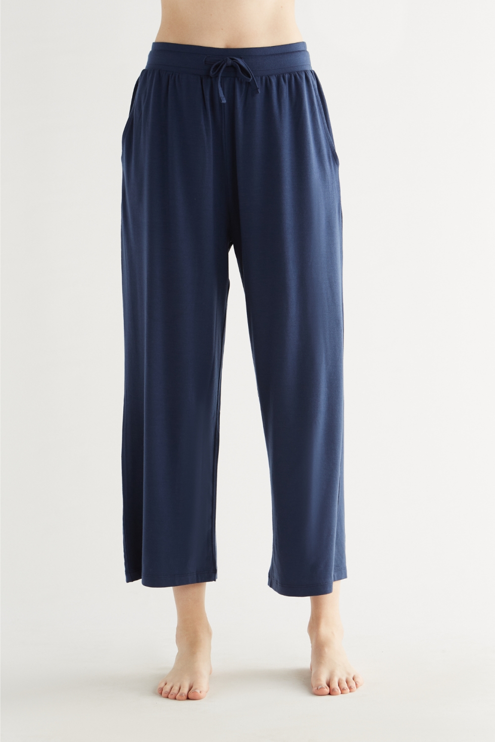 True North womens vegan Pants Wide Leg Navy