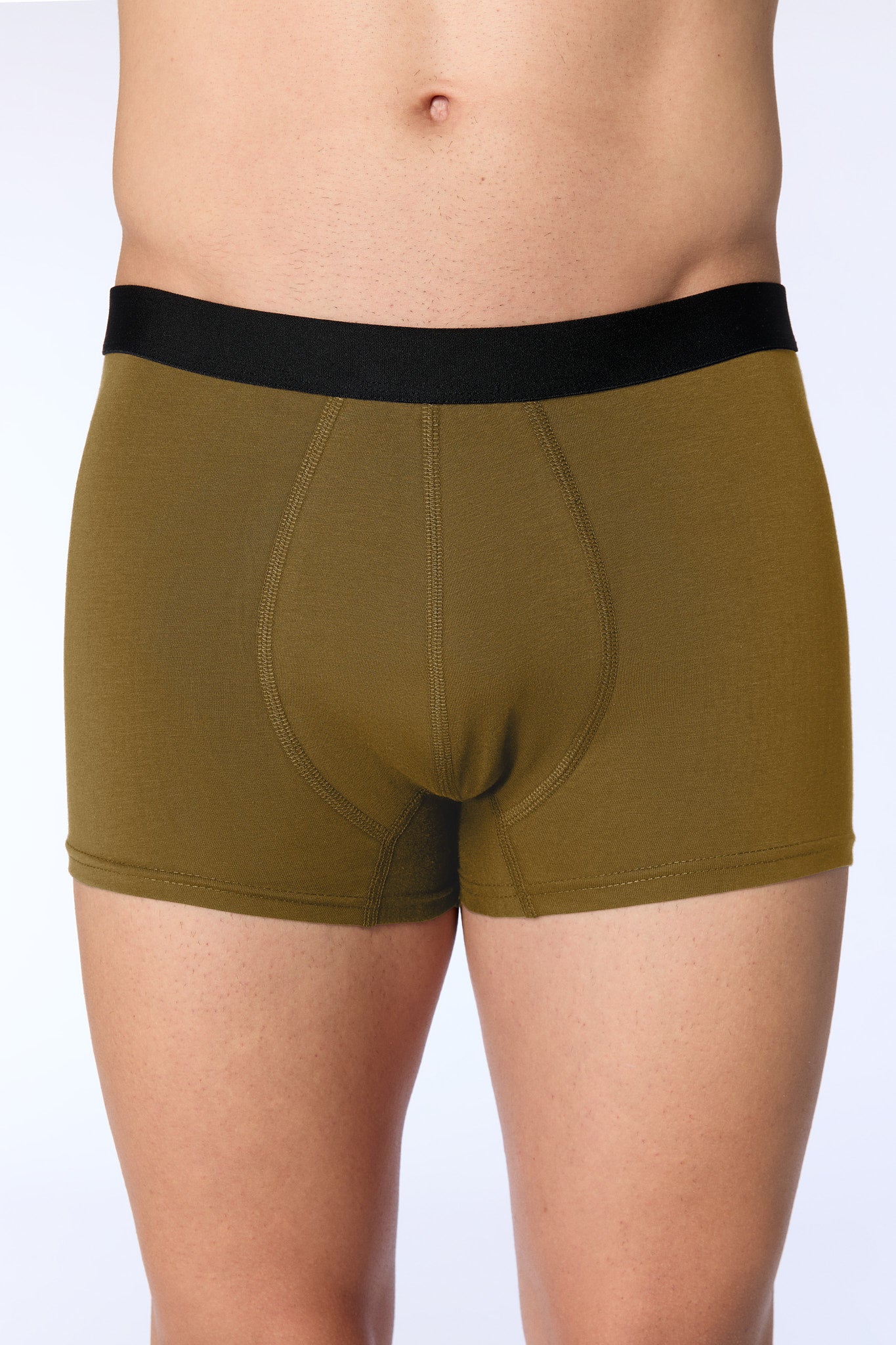 Albero Natur men vegan Multipack 3x Trunk Shorts Olive