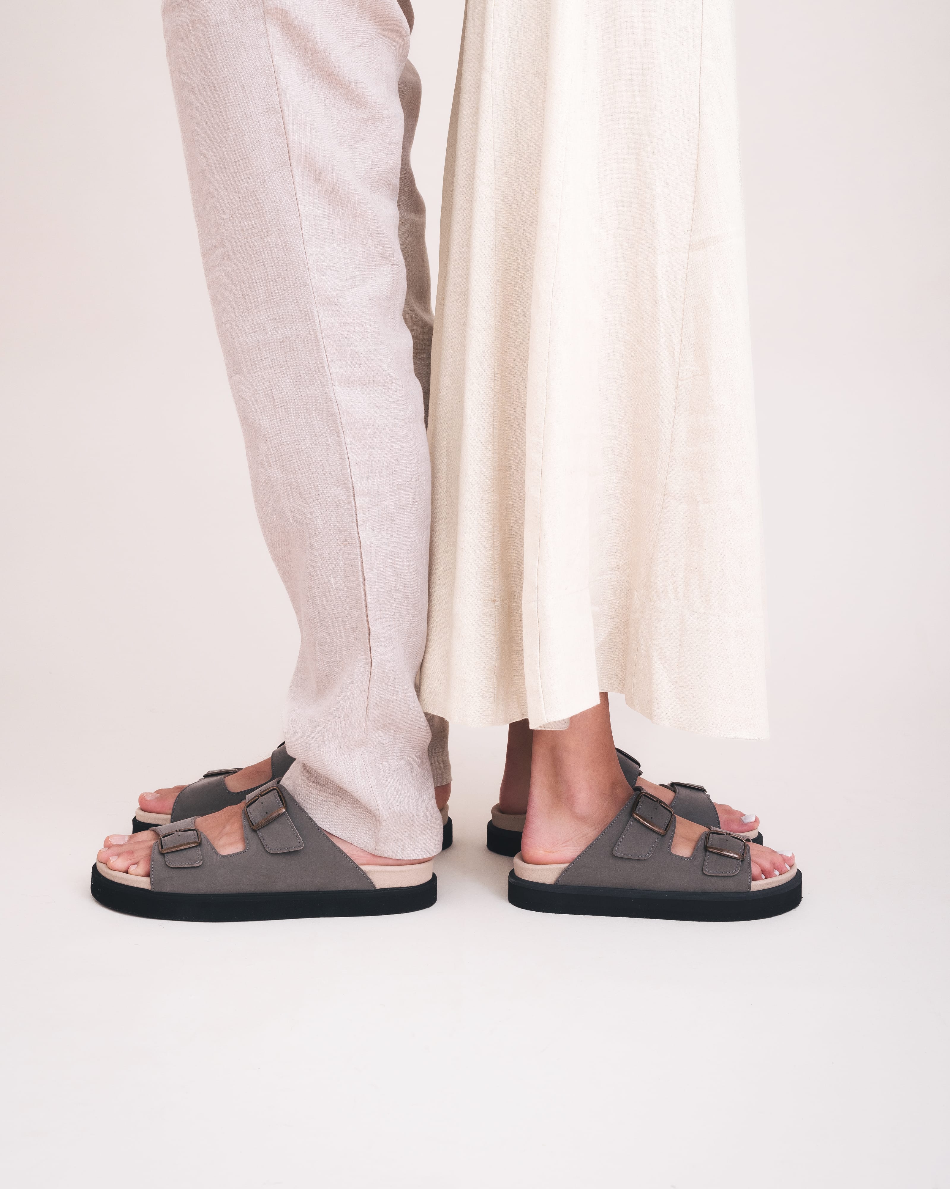 NAE men vegan Sandals Darku Green