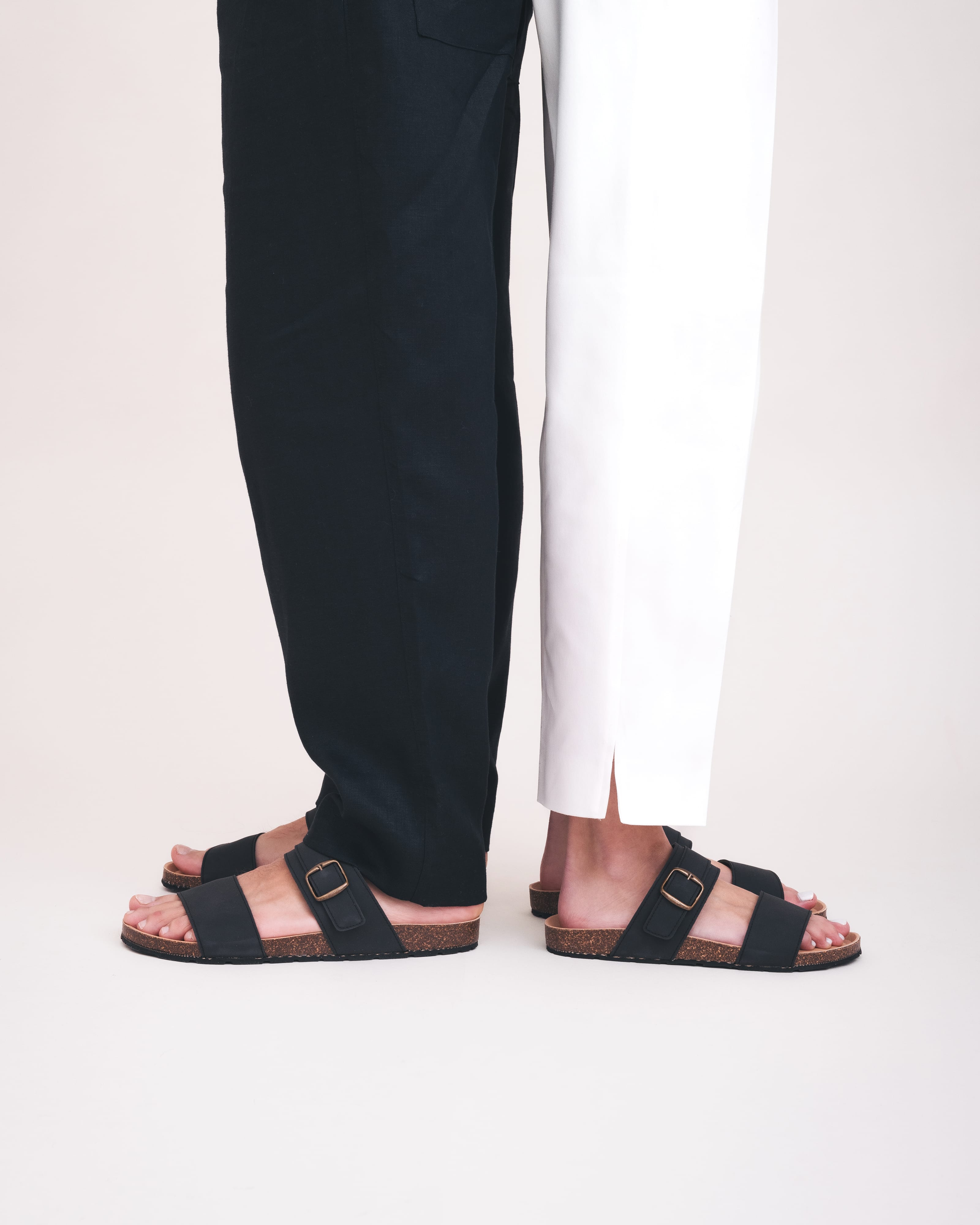 NAE men vegan Sandals Rawa Black