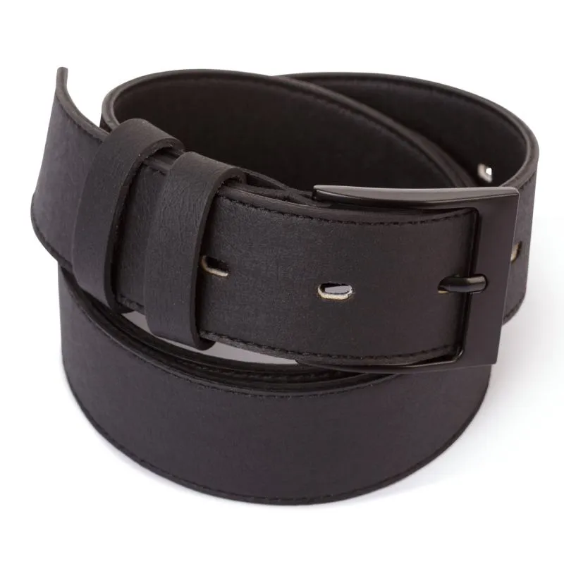 VE-Lifestyle men vegan Belt Thim Jeans Black
