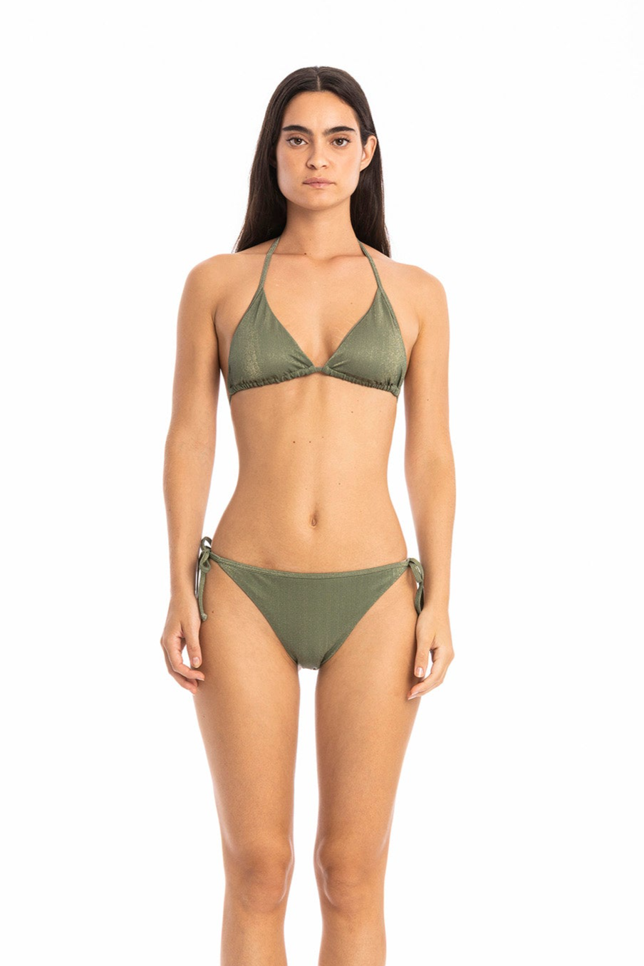 RAVENS VIEW IBIZA Damen vegan Bikini Set Ipanema Glow Khaki