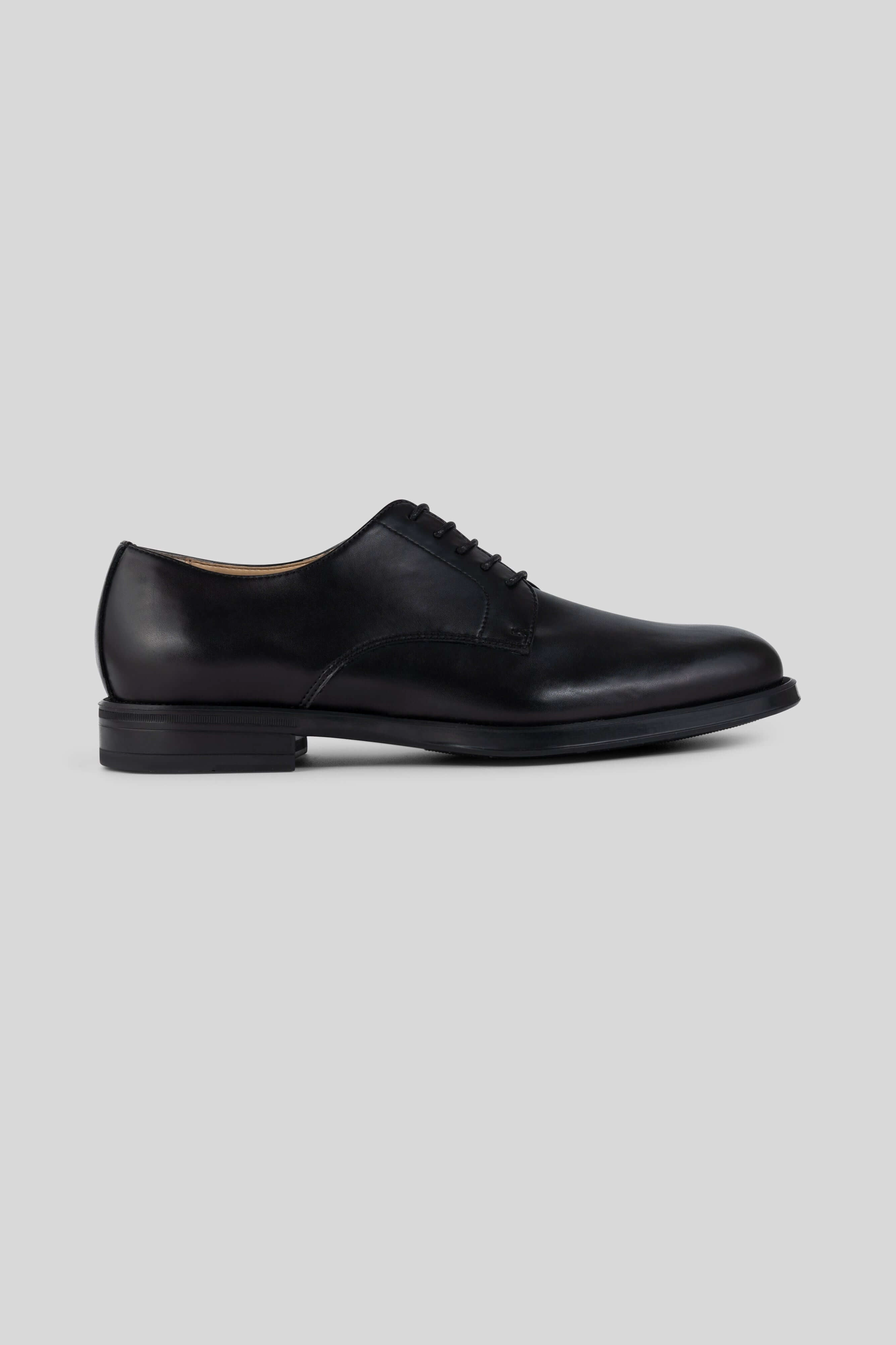 Solari Milano Herren vegan Derby Schuhe Schwarz