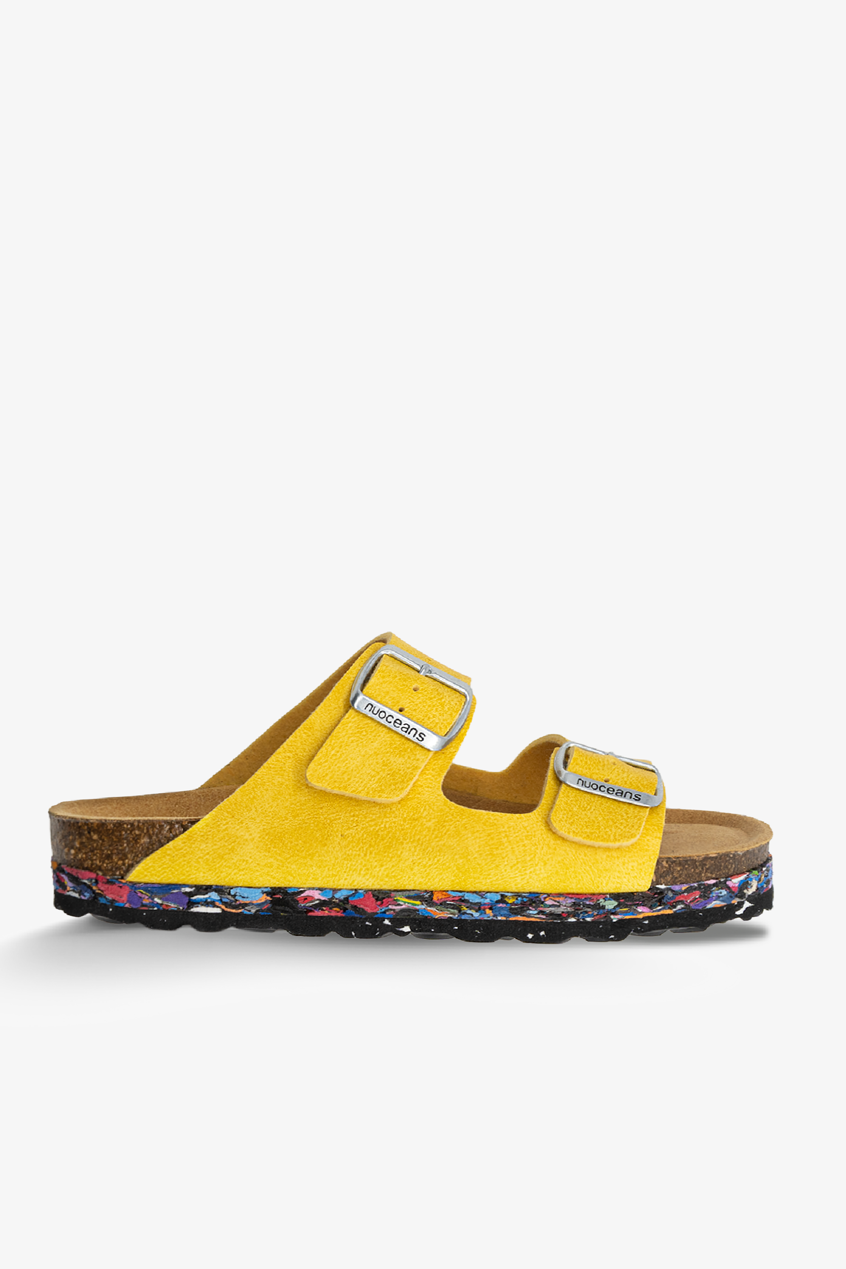 Nuoceans Herren vegan Sandalen Yuzu Gelb
