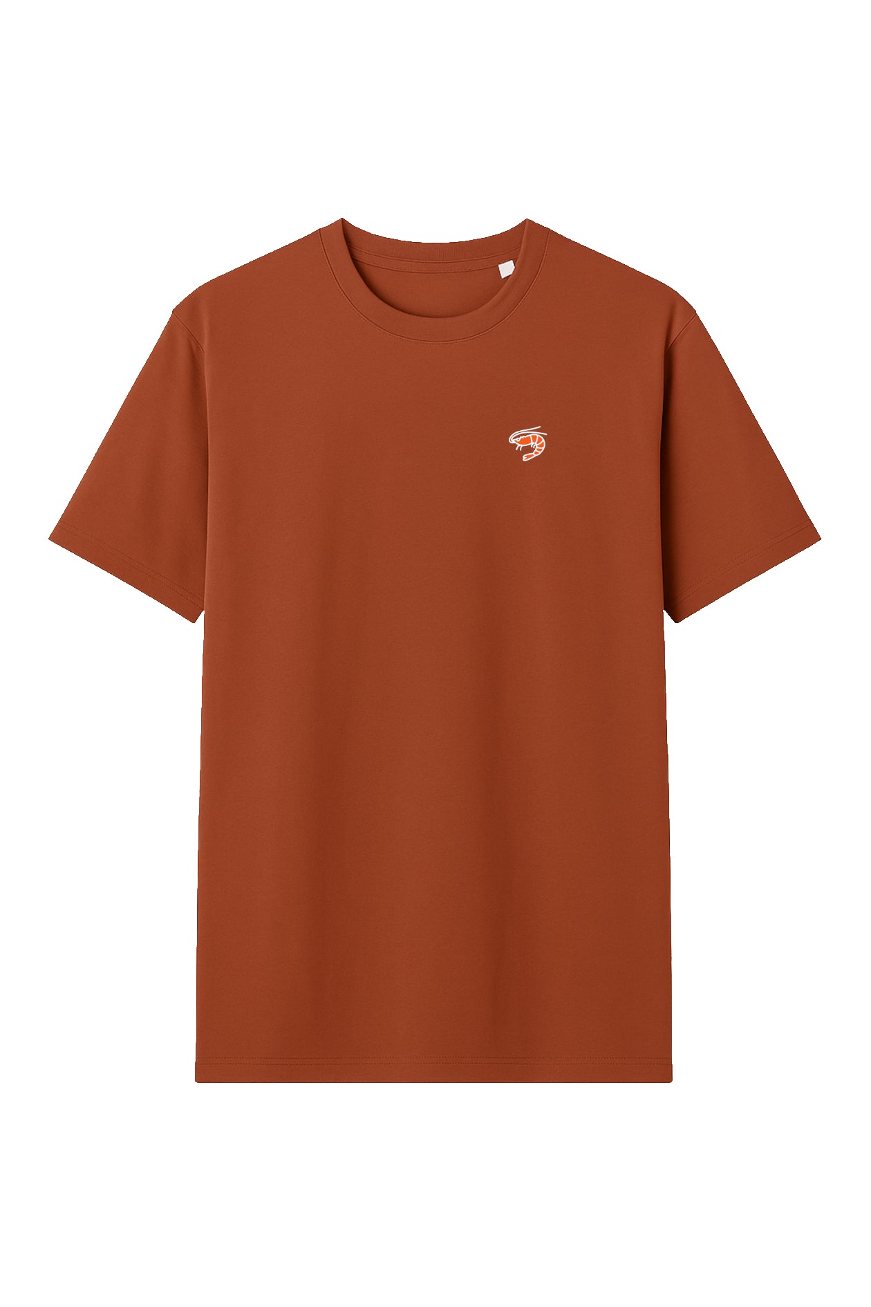 Hafendieb men vegan T-Shirt Crab Light Brown