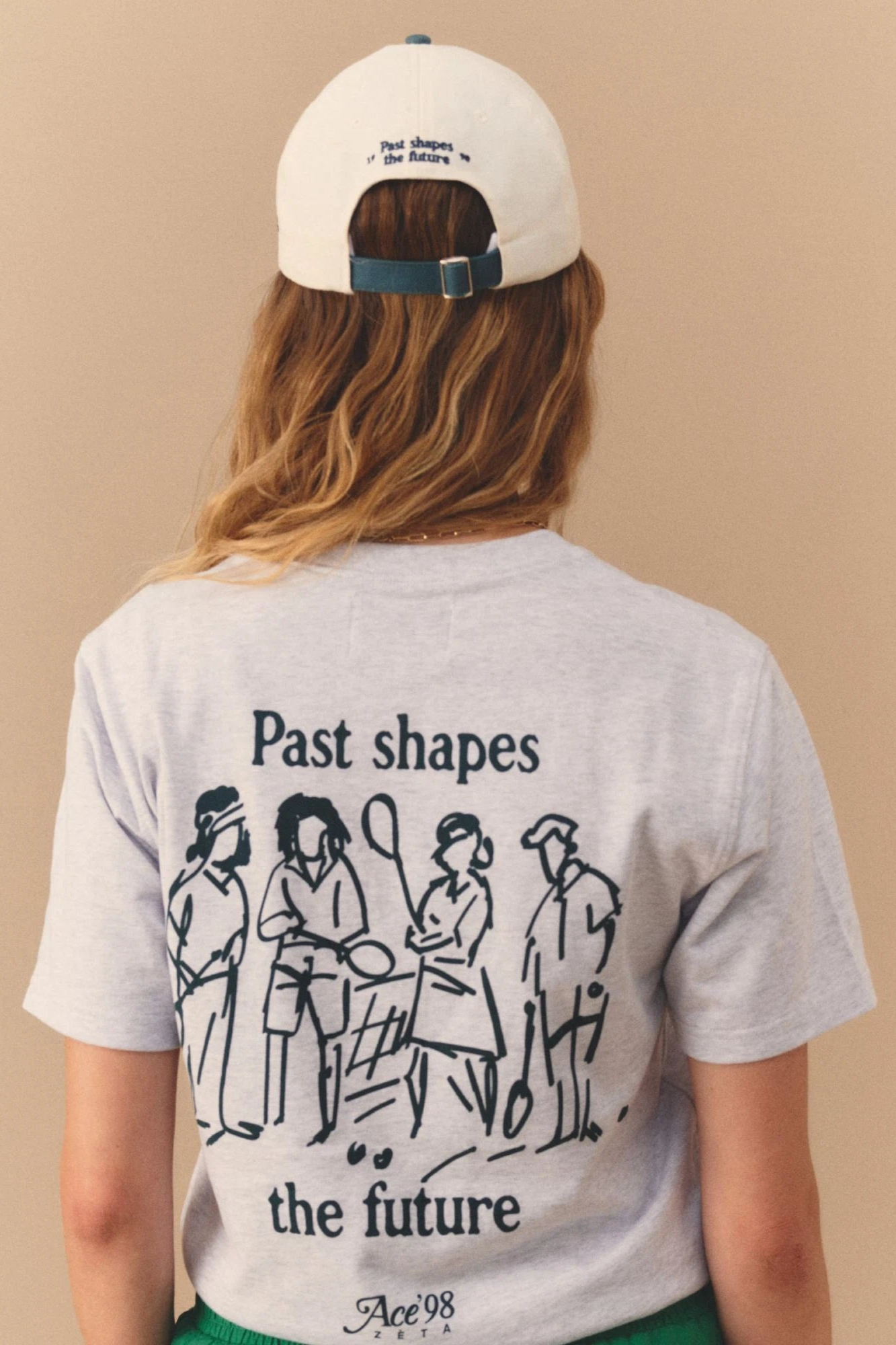 ZÃ¨ta womens vegan T-Shirt Unisex Ace 98 White