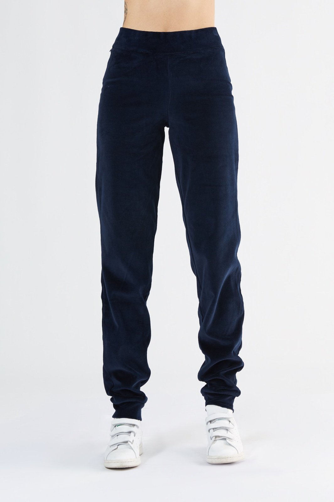 Leela Cotton womens vegan Pants Nicky Midnight Blue