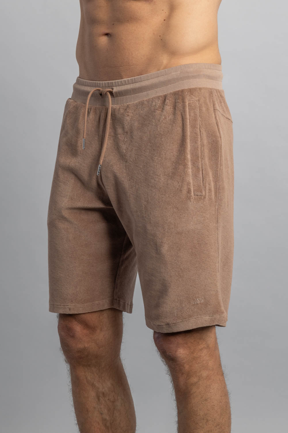 DIRTS men vegan Shorts Terry Chocolate Malt