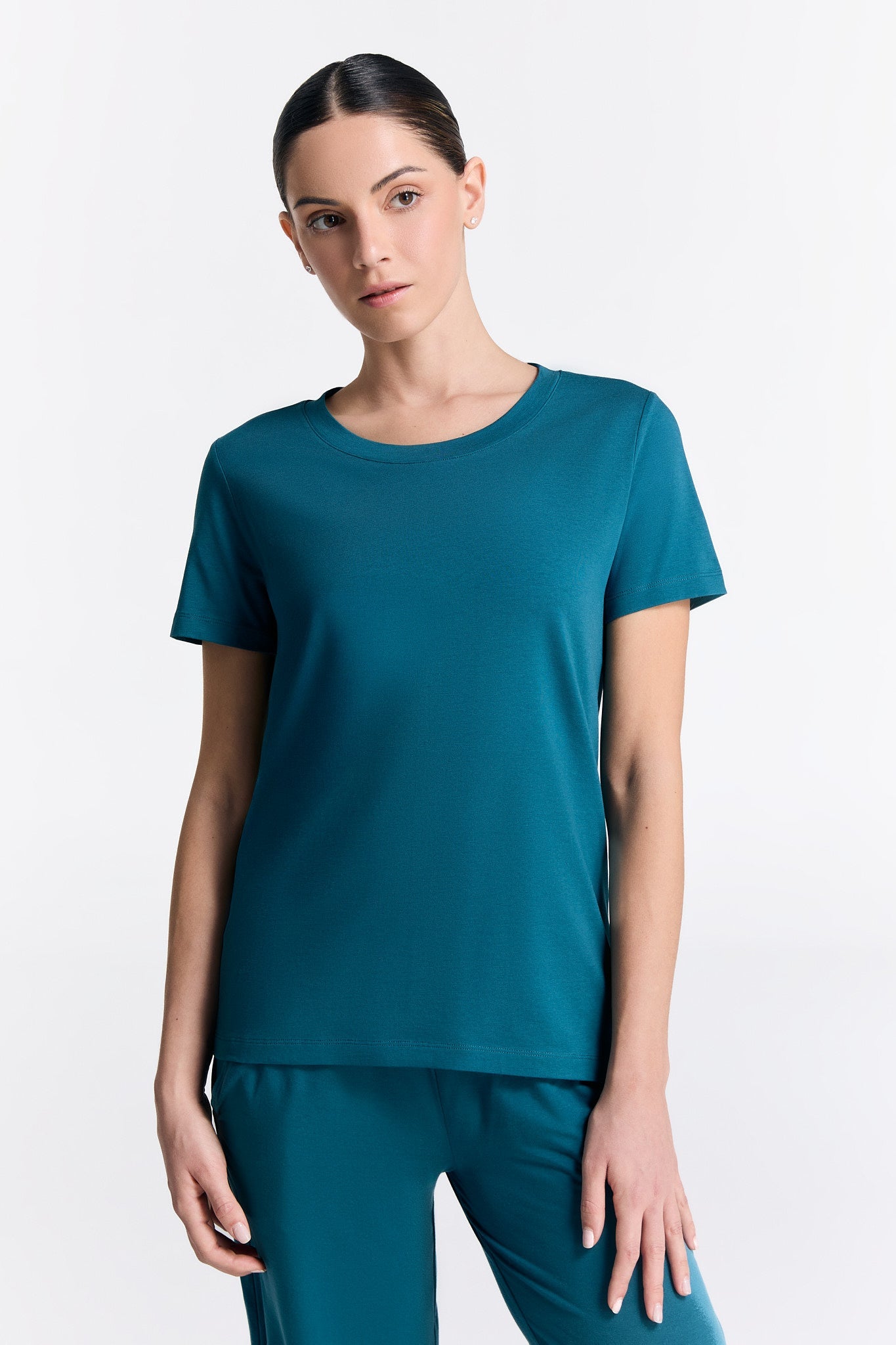True North womens vegan T-Shirt Active Libelle Teal