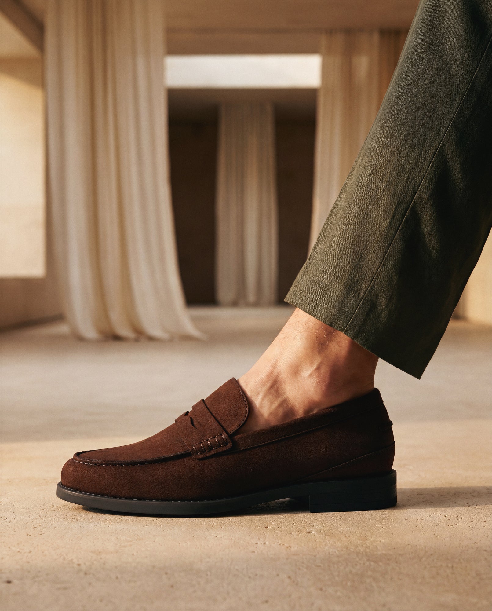 NAE men vegan Loafers Levi Brown