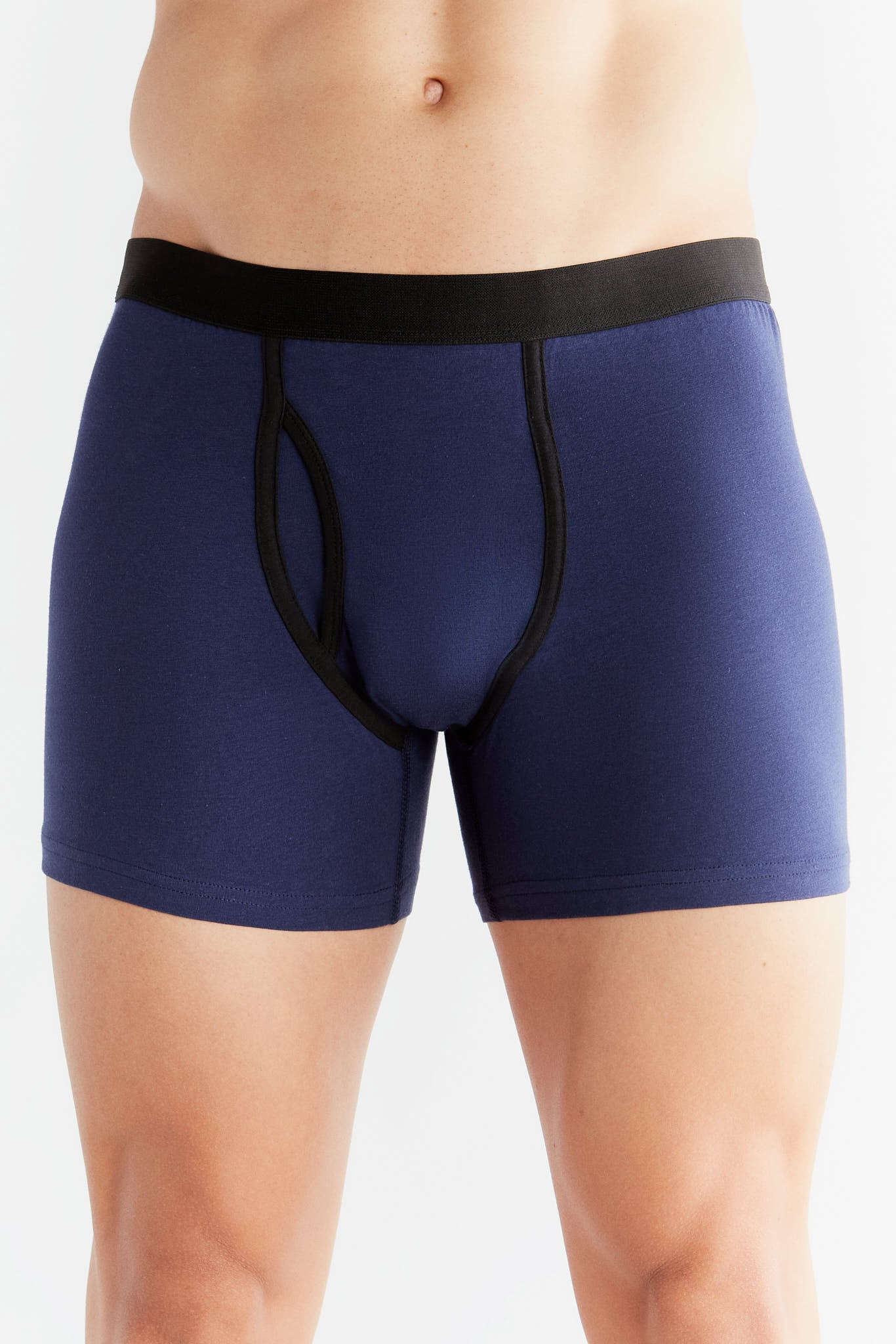 Albero Natur men vegan Multipack 3x Boxer Shorts Dark Blue