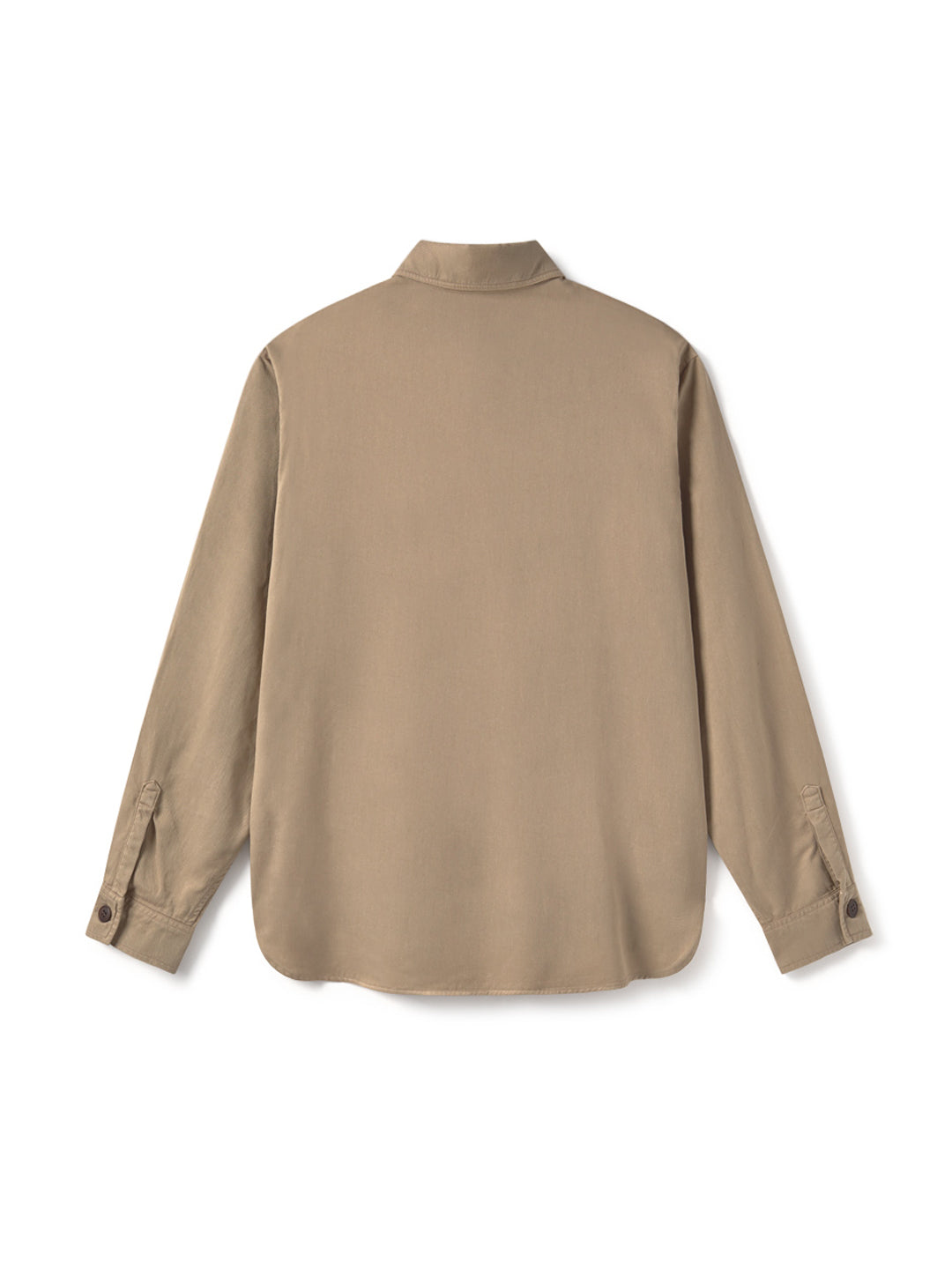 TWOTHIRDS men vegan Shirt Funen Light Stone