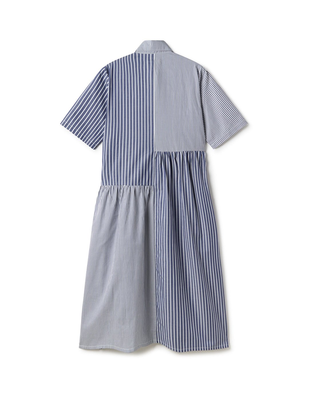 TWOTHIRDS womens vegan Dress Ratti Blue Striped