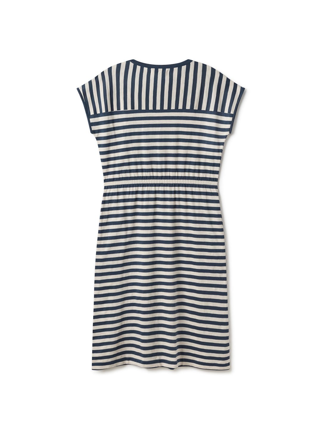 TWOTHIRDS womens vegan Dress Chirita Navy Stripes