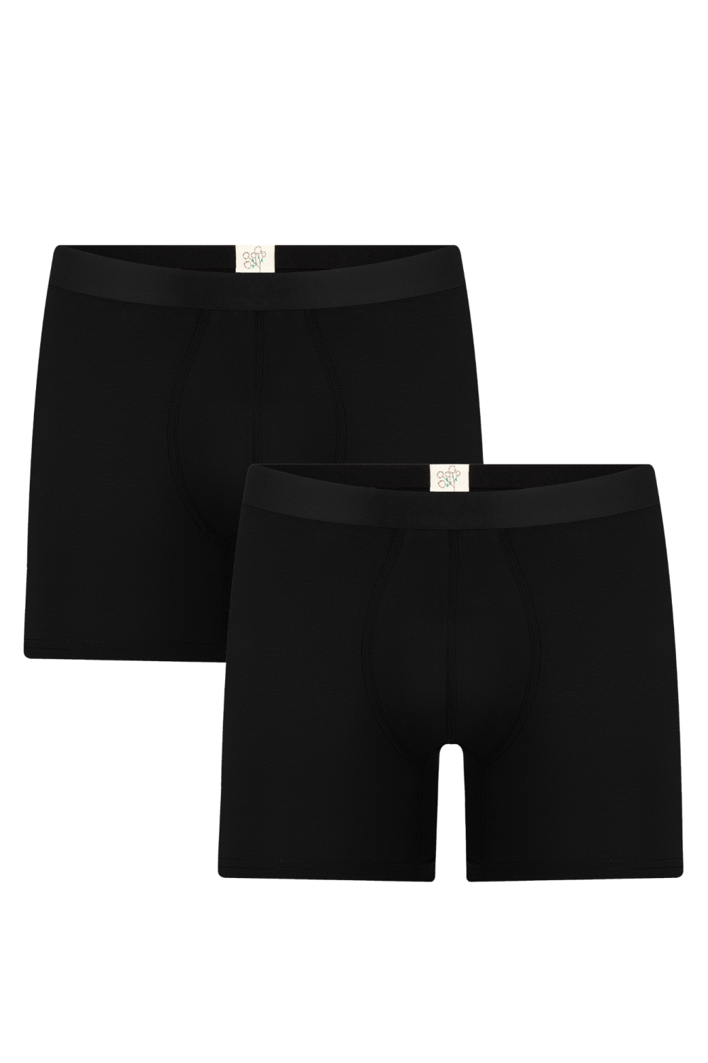 Albero Natur men vegan Multipack 2x Long Trunks Black