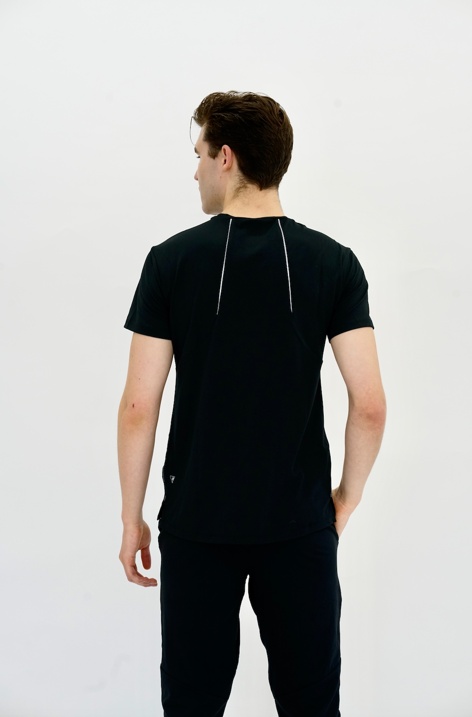 SEAAV men vegan T-Shirt Neptune Onyx