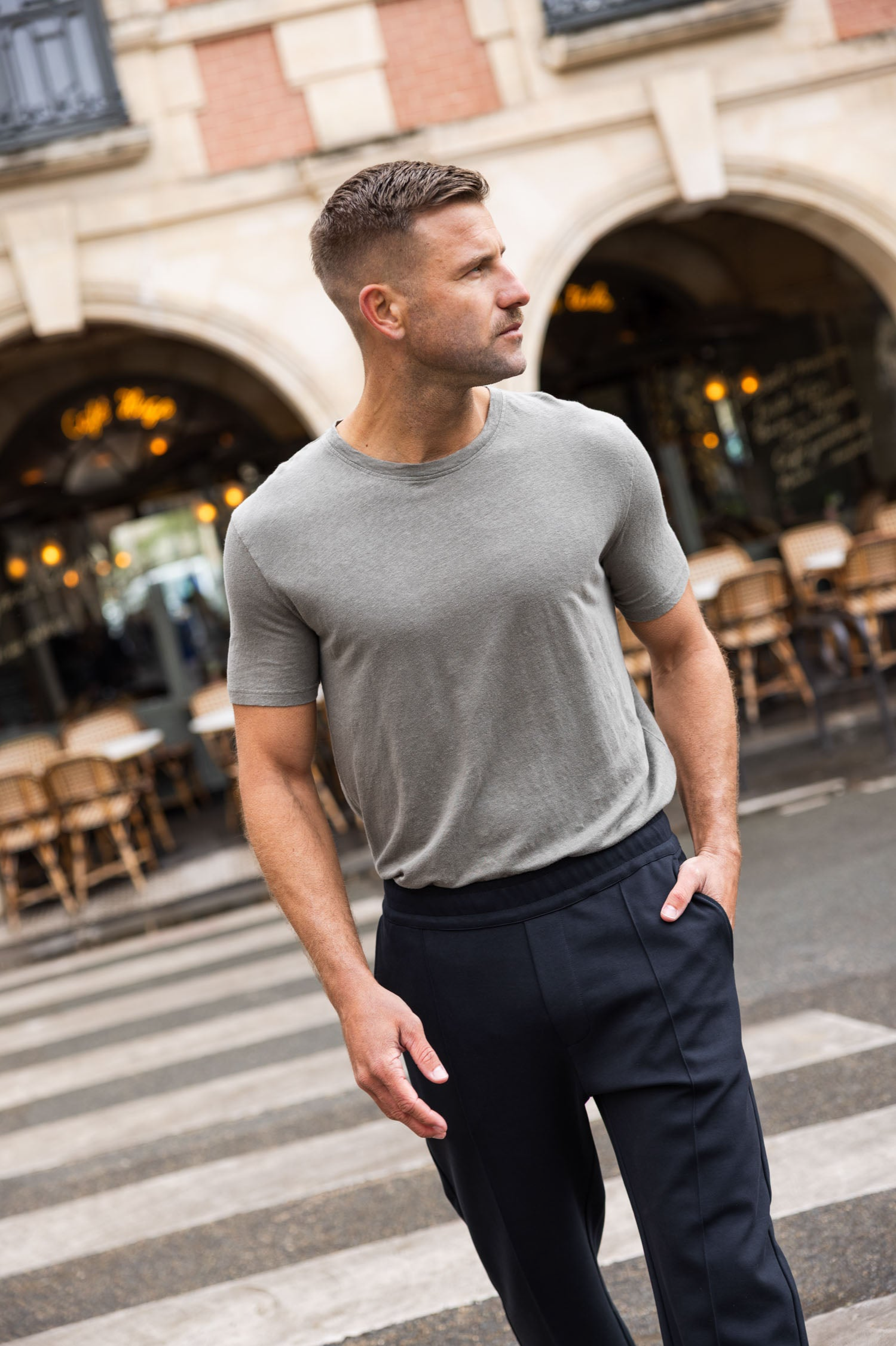 DIRTS Herren vegan T-Shirt Dusty Olive