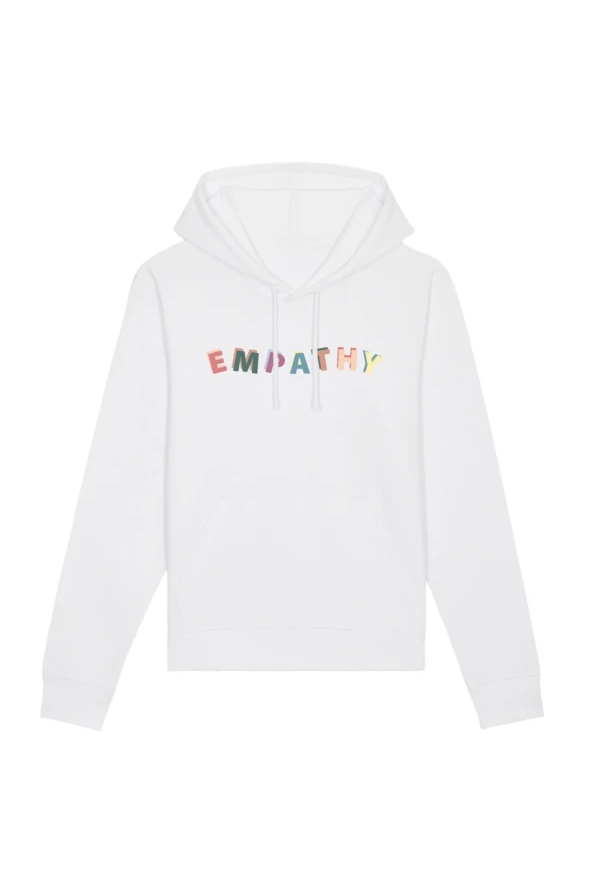 Image of Oat Milk Club dames vegan Hoodie Empathy Wit