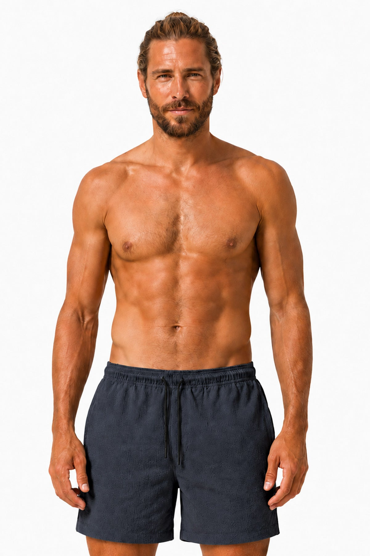 RAVENS VIEW IBIZA men vegan Swim Shorts Marine Wave