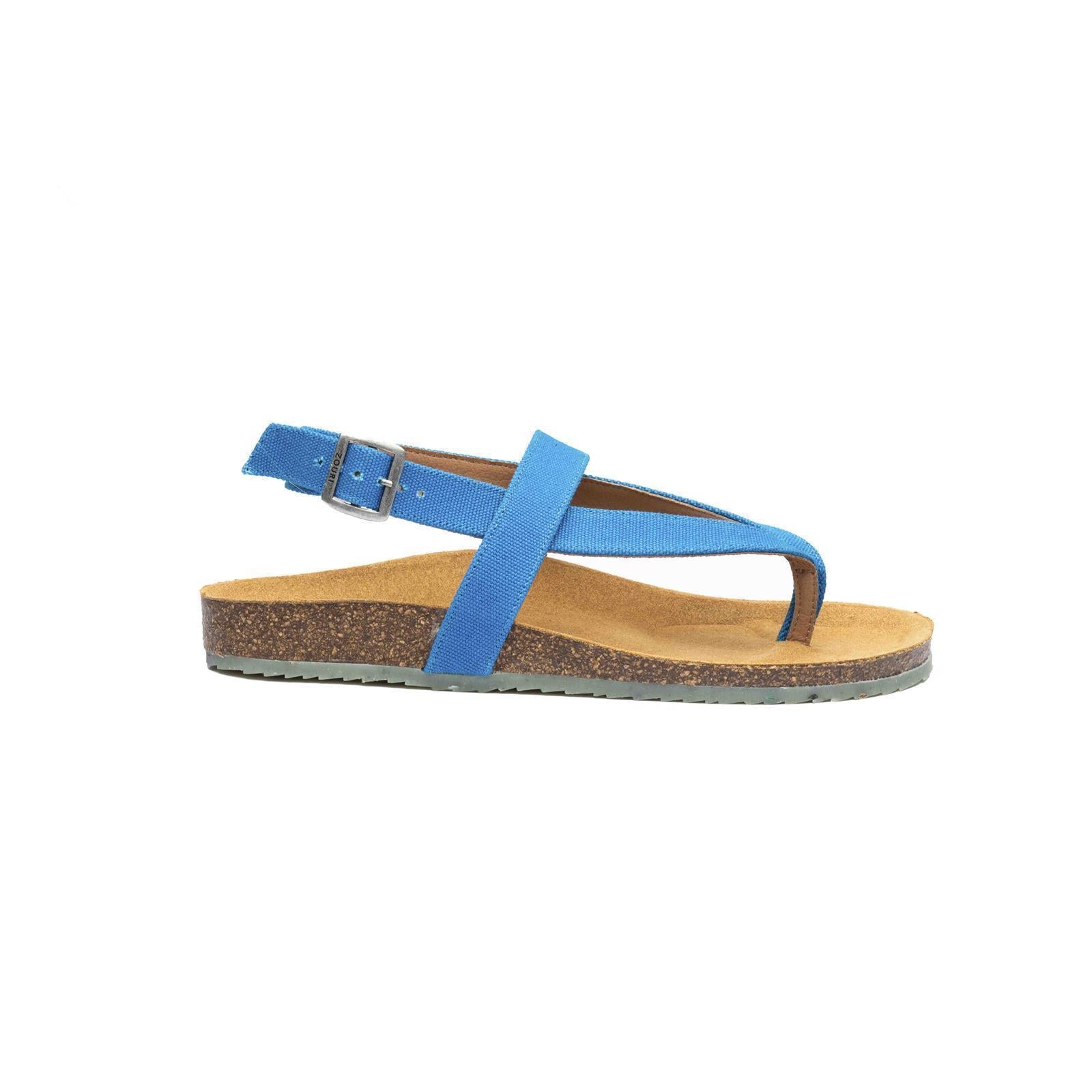 Zouri womens vegan Sandals Isle Soul Blue