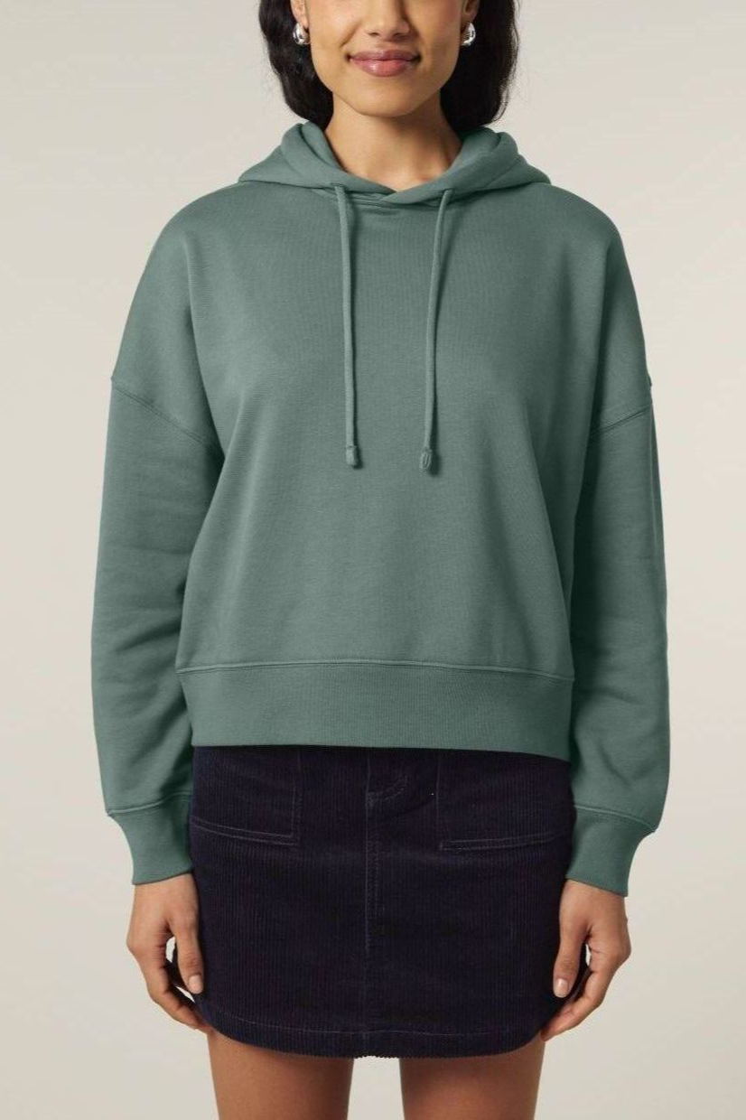 UNIPOLAR Damen vegan Hoodie Norai Green Bay
