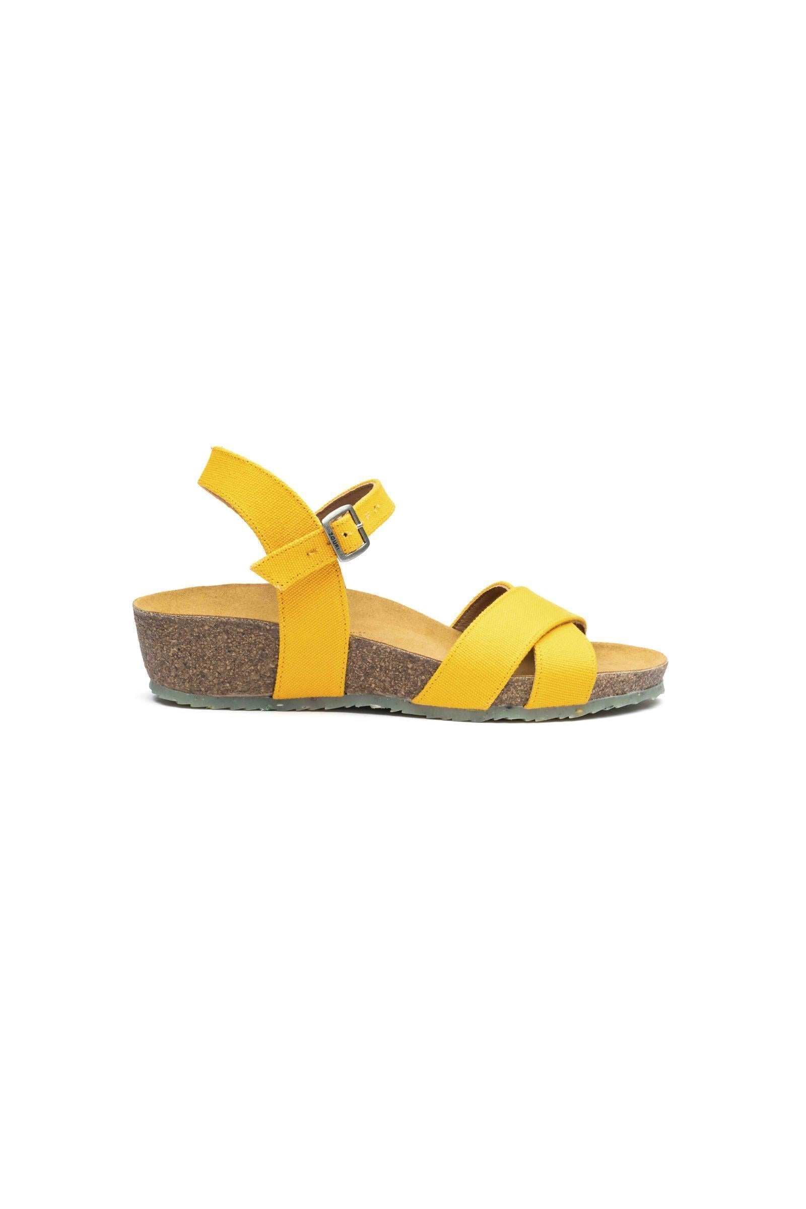 Zouri Damen vegan Sandalen Natur Licht