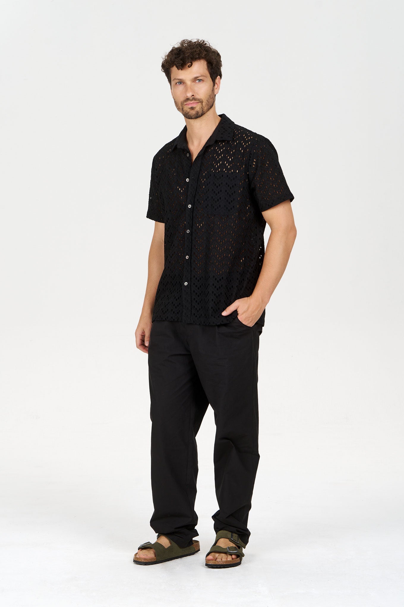 KOMODO men vegan Pants Bowie Black
