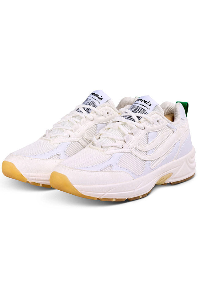 Genesis womens vegan Sneakers G-Eco 99 Square Mesh White