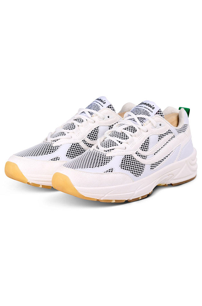 Genesis men vegan Sneakers G-Eco 99 Two Tone Mesh White