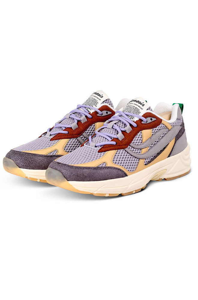 Genesis womens vegan Sneakers G-Eco 99 Multi Grey Beige Wine