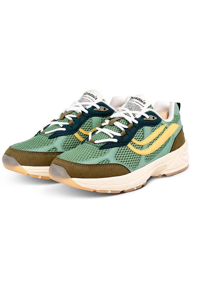 Genesis men vegan Sneakers G-Eco 99 Multi Olive Green Yellow