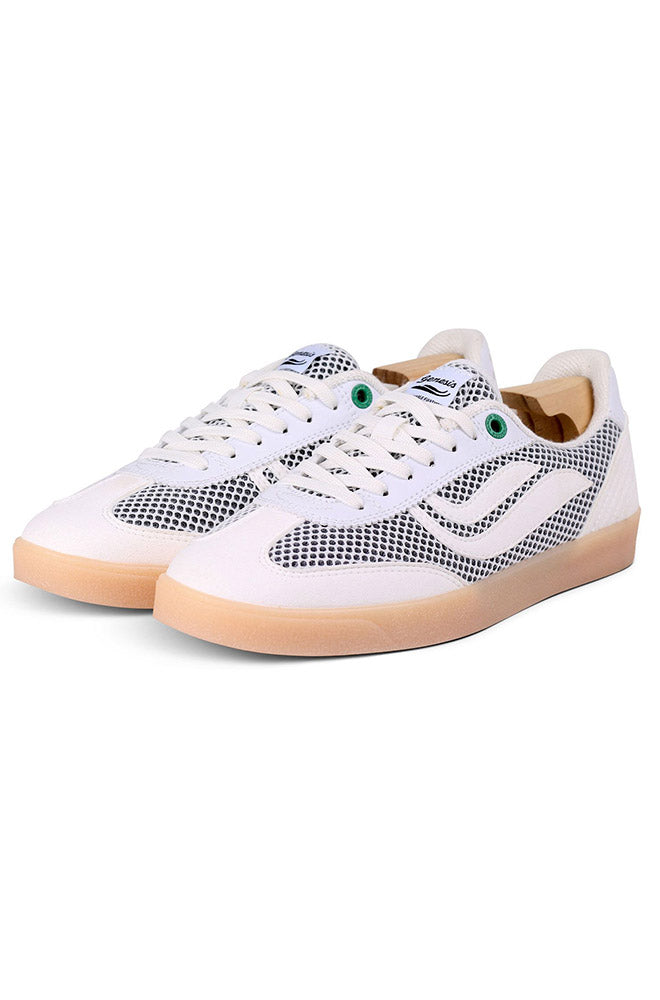 Genesis womens vegan Sneakers G-Volley Two Tone Mesh White