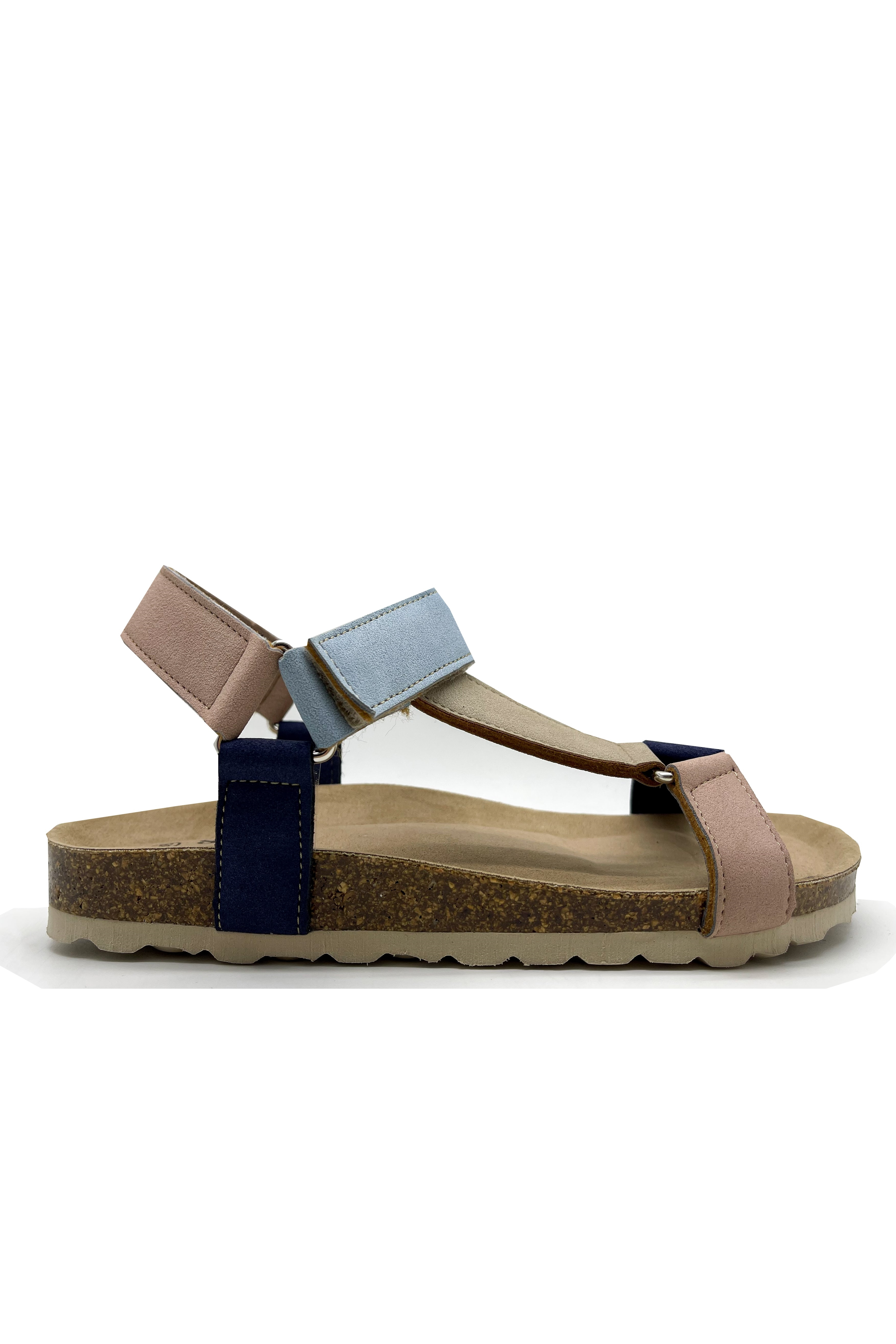 Thies Damen vegan Sandalen Eco Bio Trek Multi Ocean