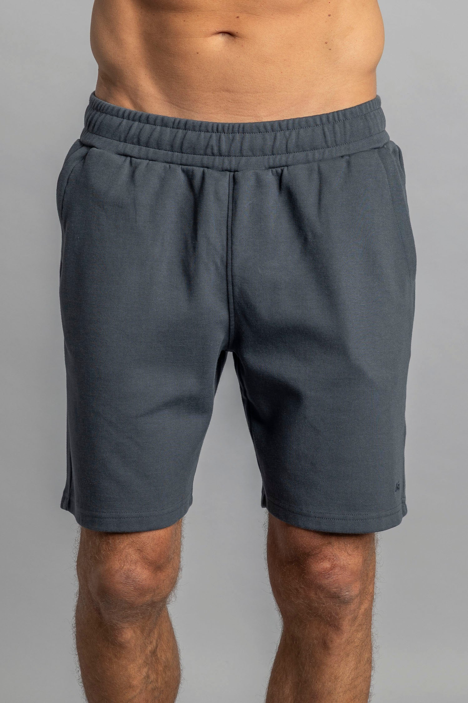 DIRTS men vegan Sweat Shorts Leftover Charcoal Grey