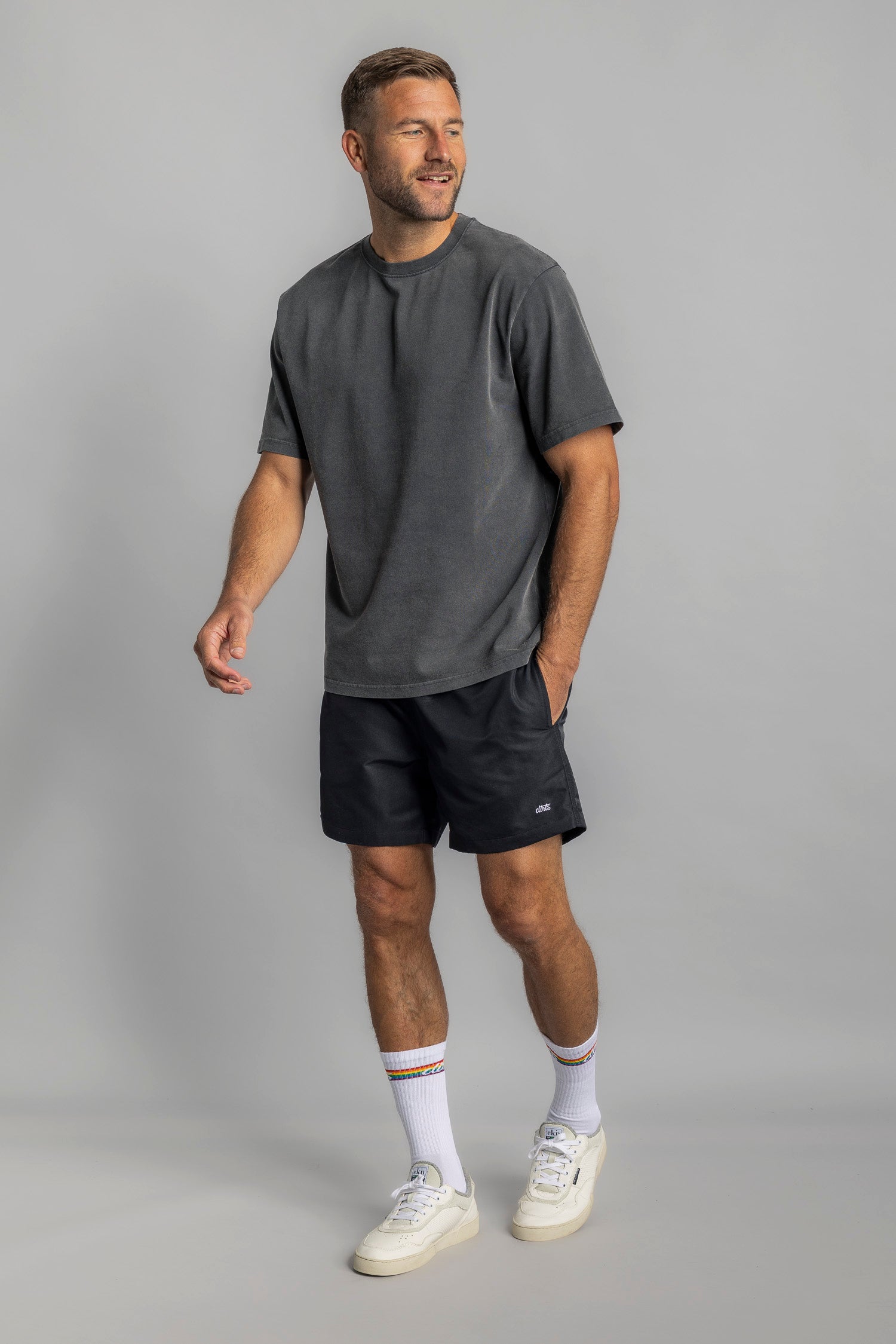 DIRTS men vegan Swim Shorts Black