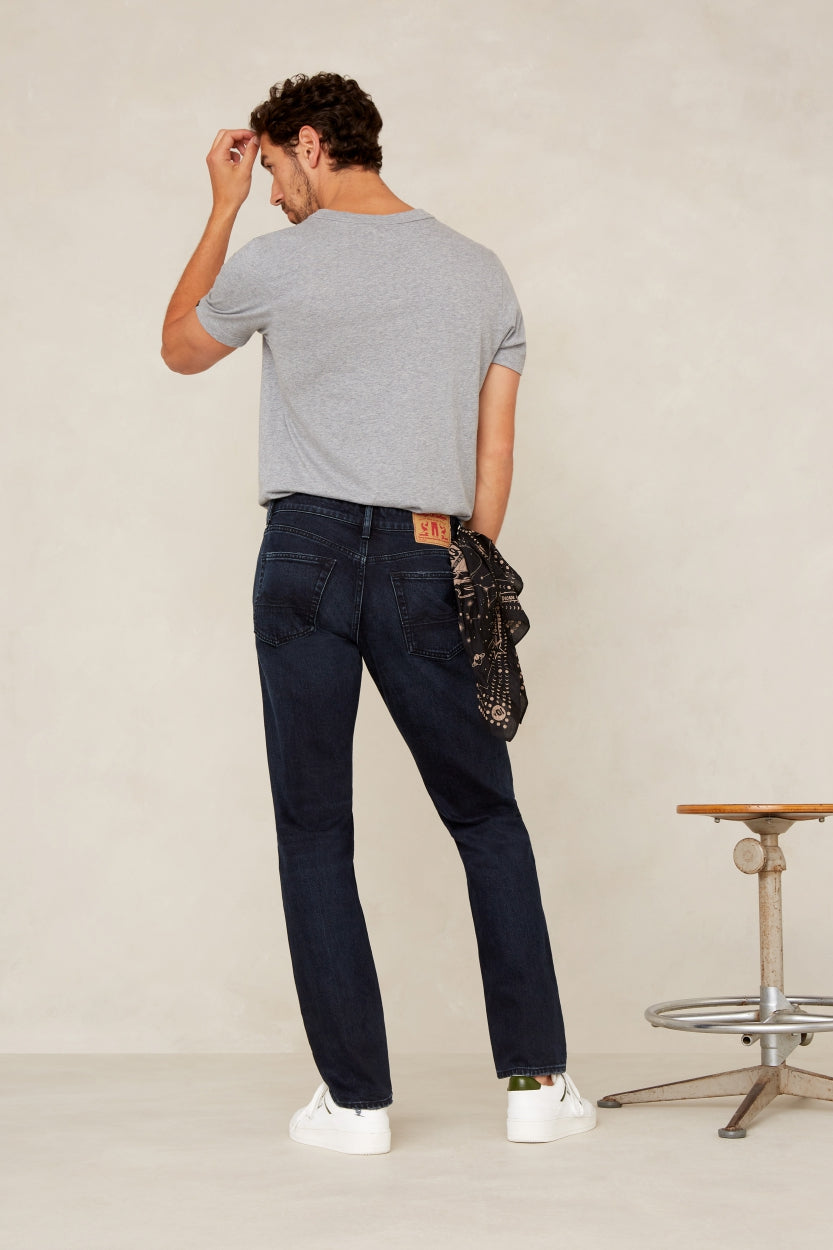 Kings of Indigo men vegan Jeans Edric Xavier Blue Black Washed