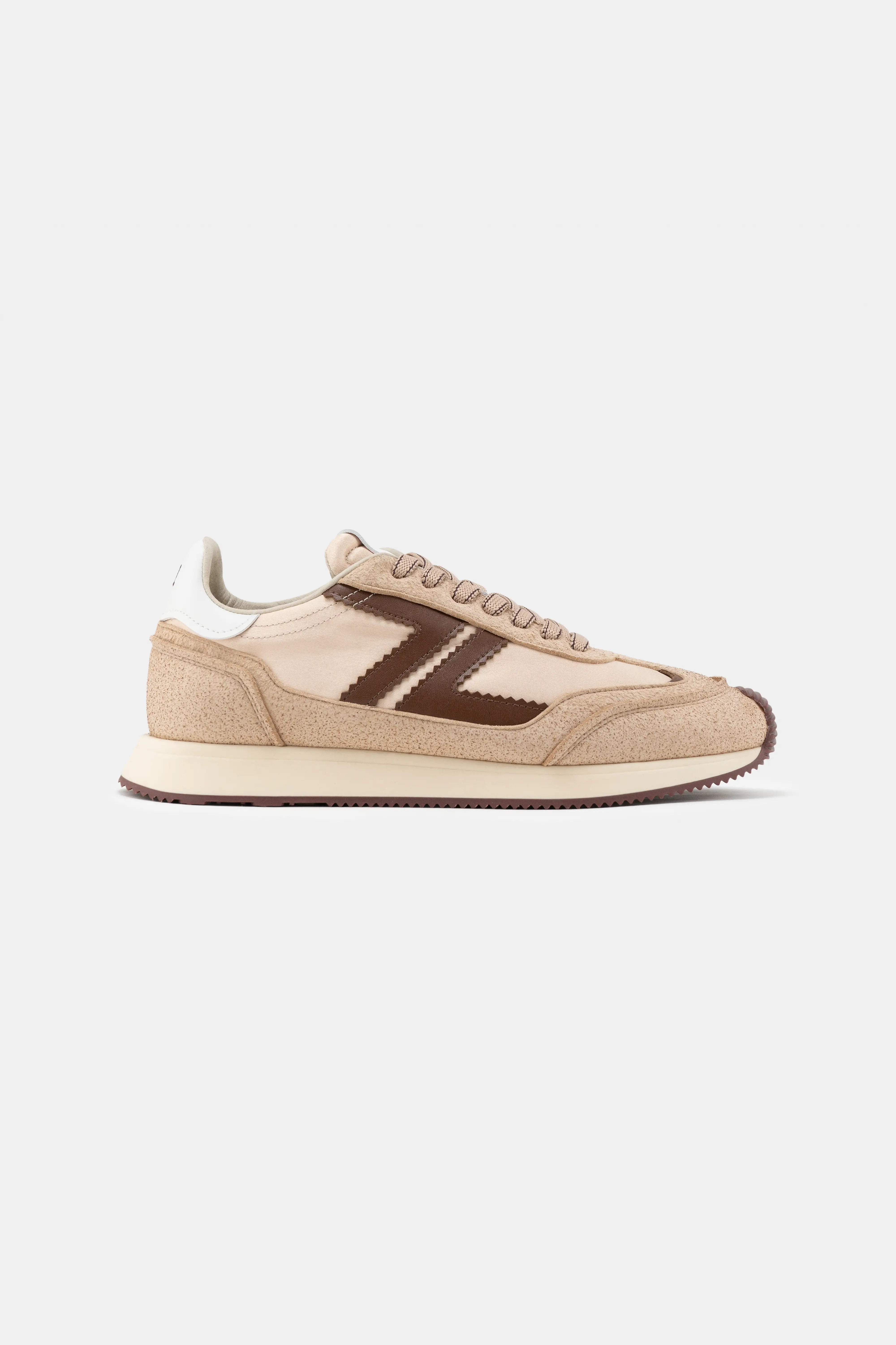 Z&Atilde;&uml;ta Herren vegan Sneaker Omega Sand Beige