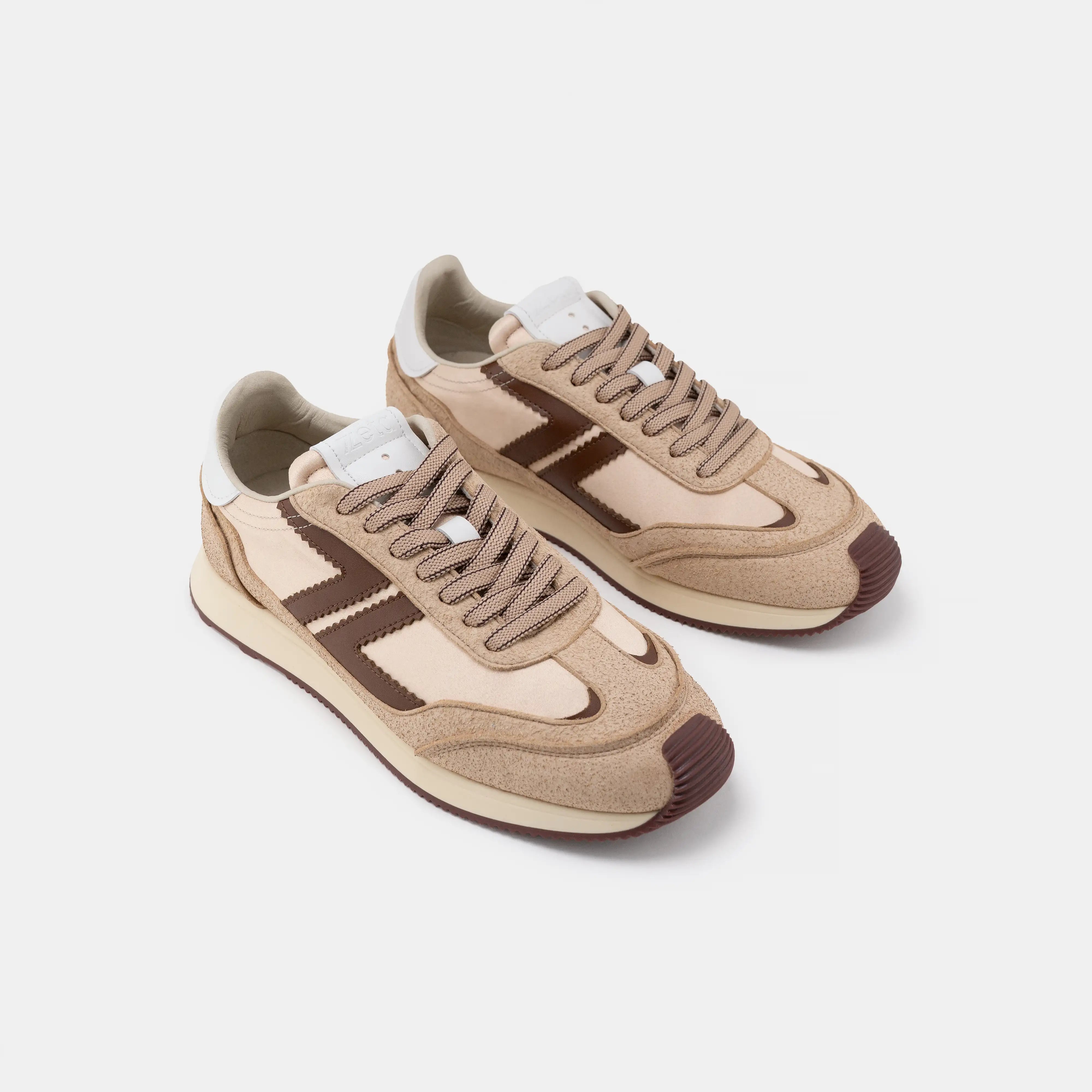 Zèta men vegan Sneakers Omega Sand Beige