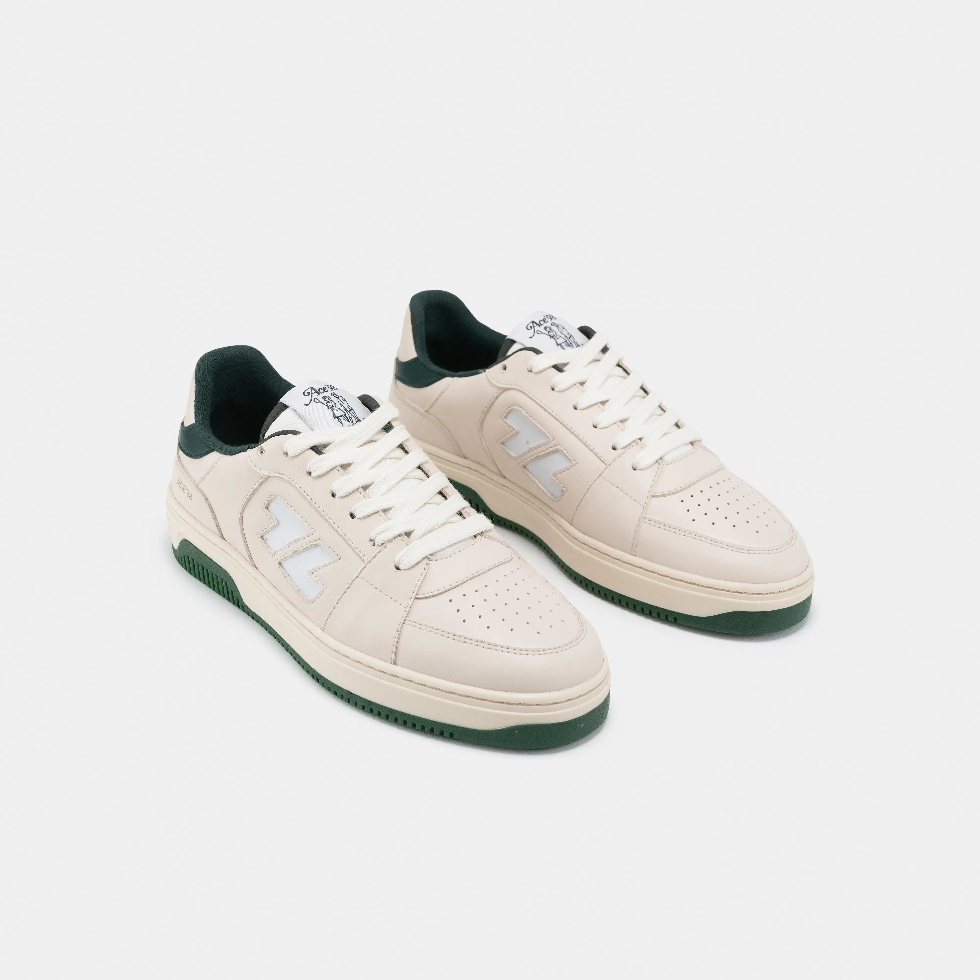 Zèta men vegan Sneakers Ace98 Forest Green