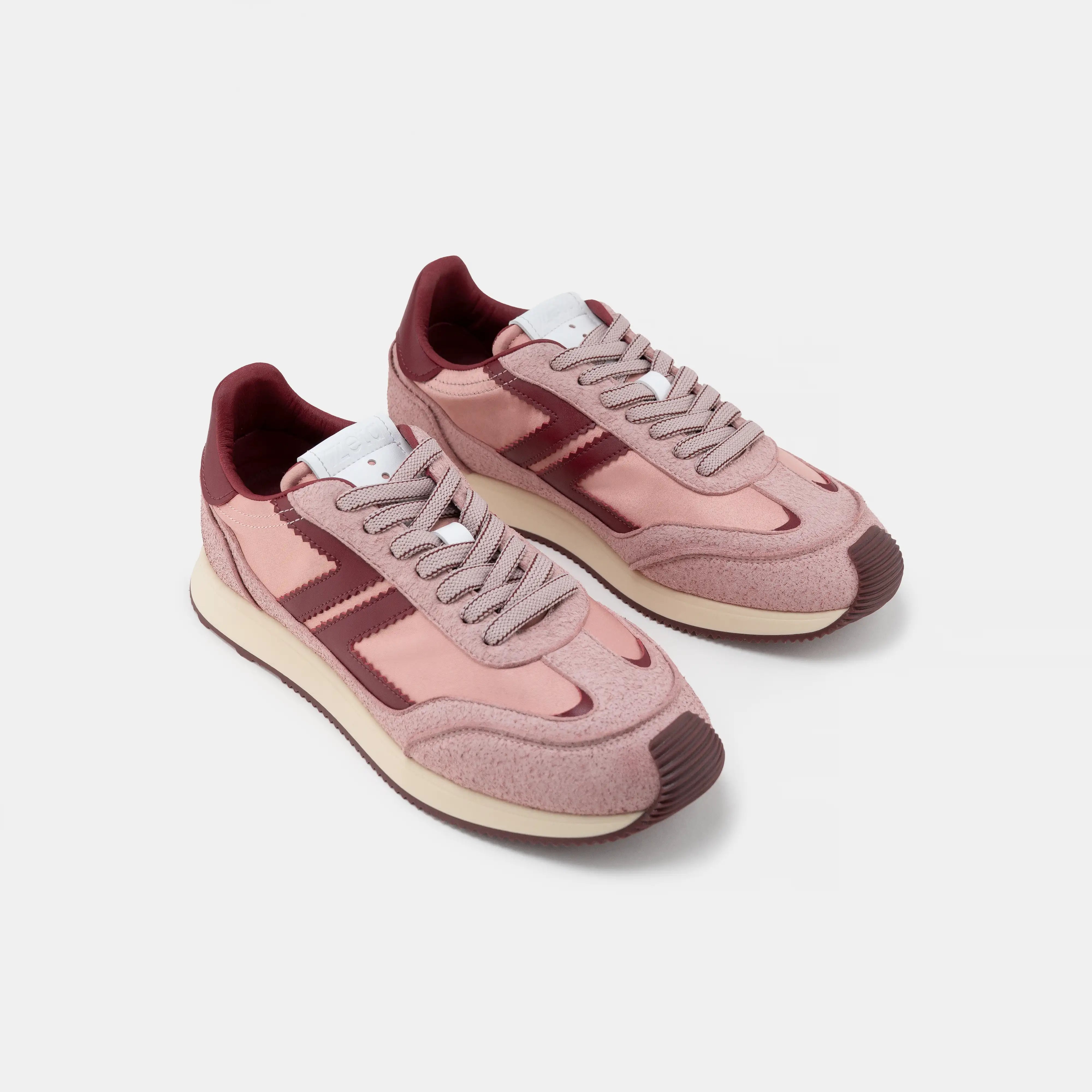 Zèta men vegan Sneakers Omega Rose Pink