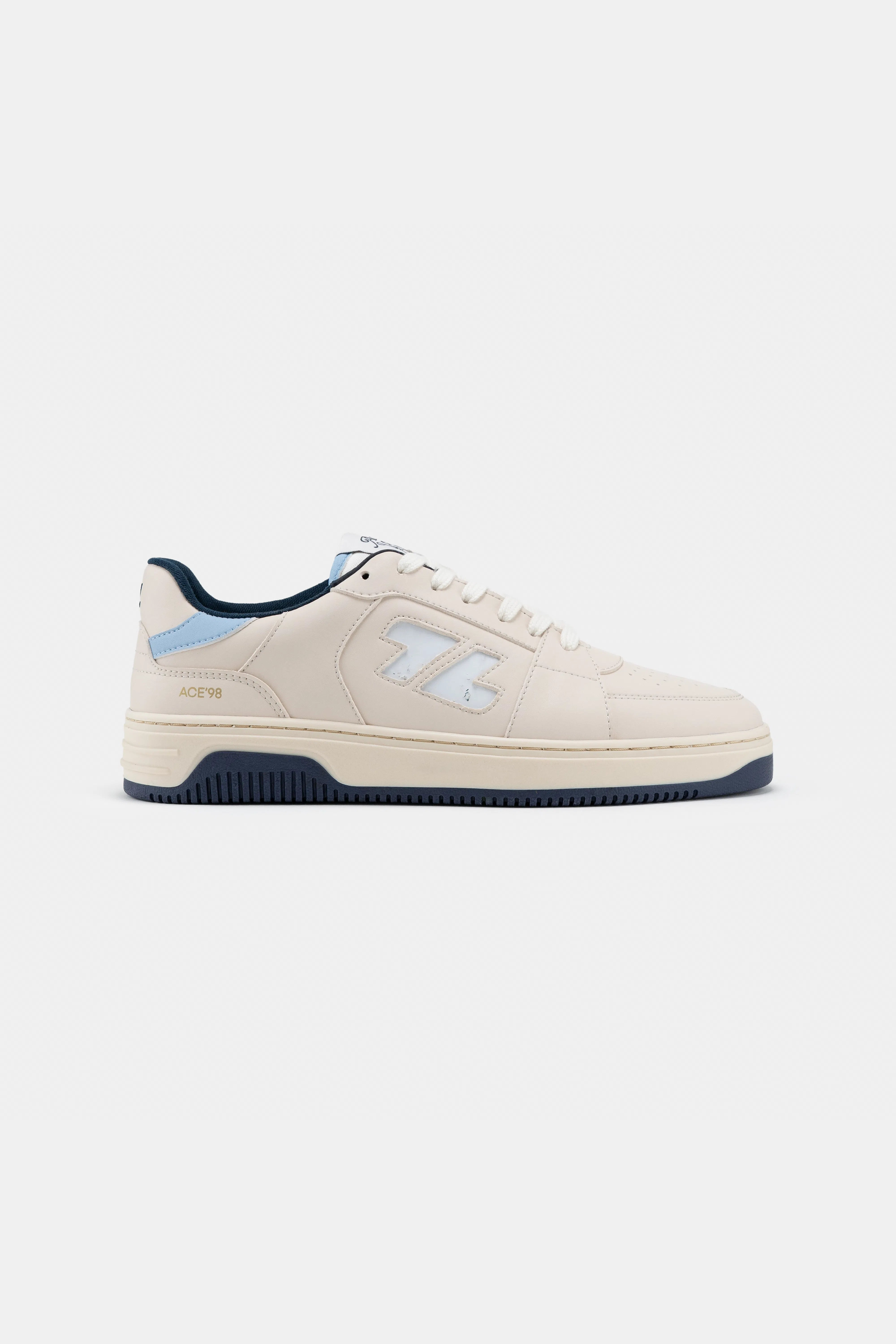 Z&Atilde;&uml;ta Herren vegan Sneaker Ace98 Marine Blau