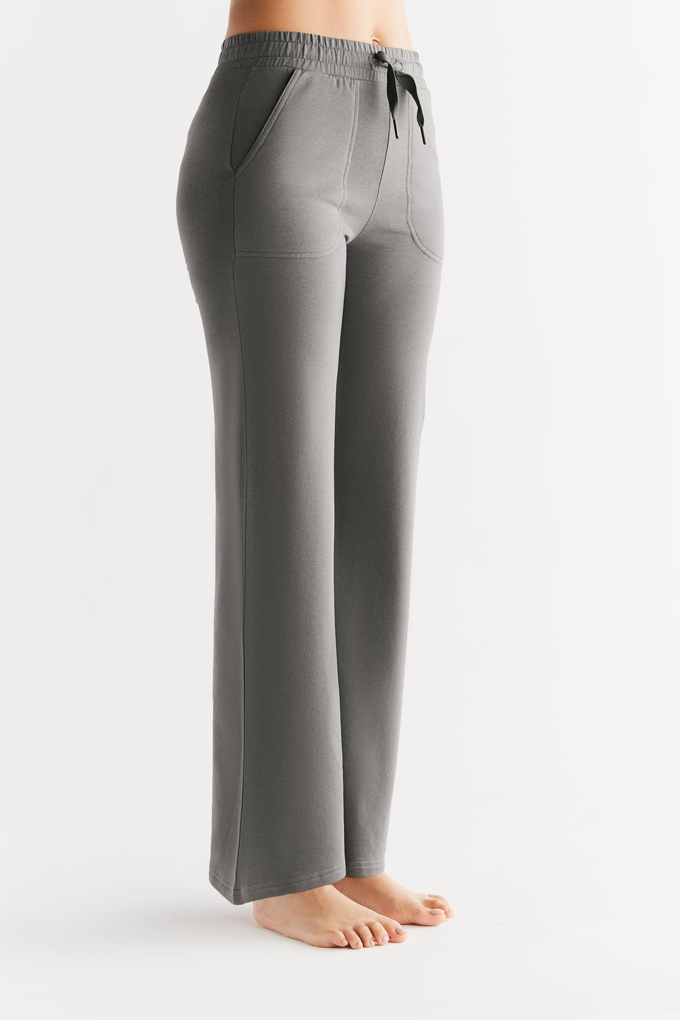 True North womens vegan Sweatpants Feel Free Anthracite
