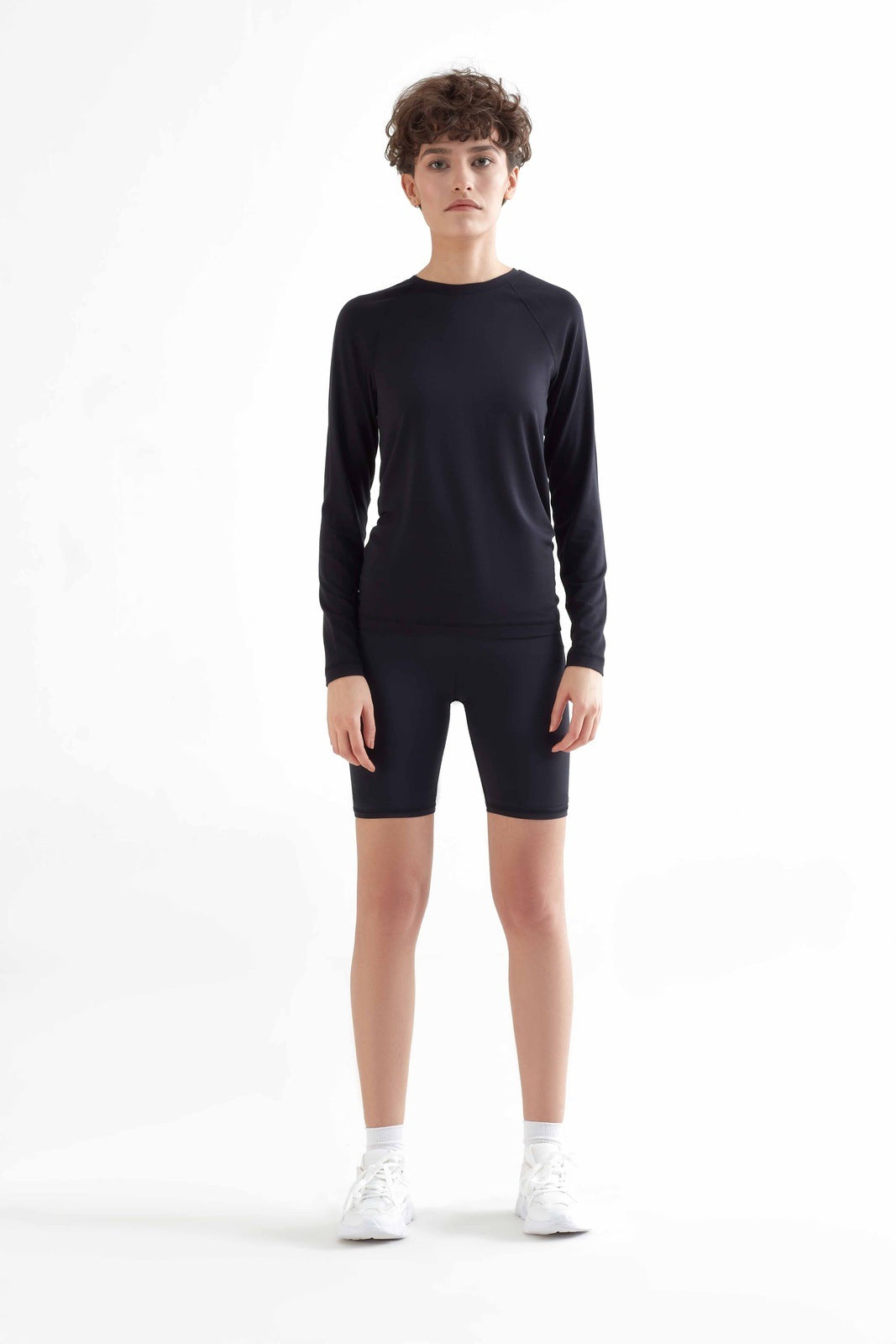True North womens vegan Shirt Long Sleeve Black