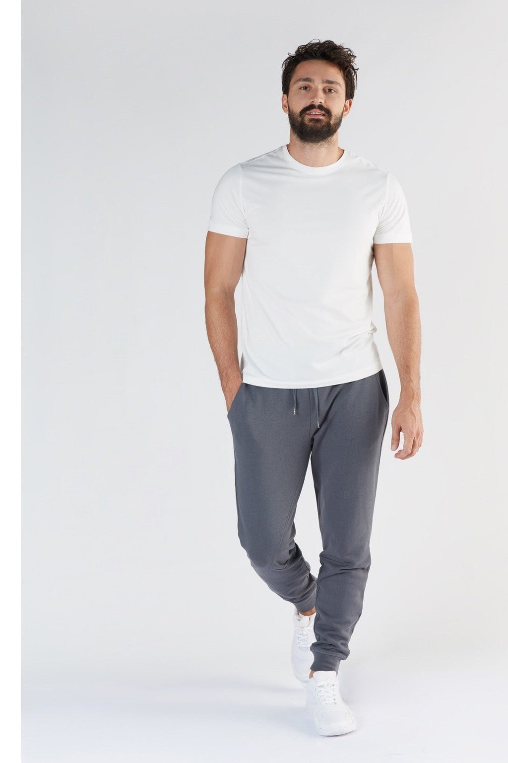 True North men vegan T-Shirt White