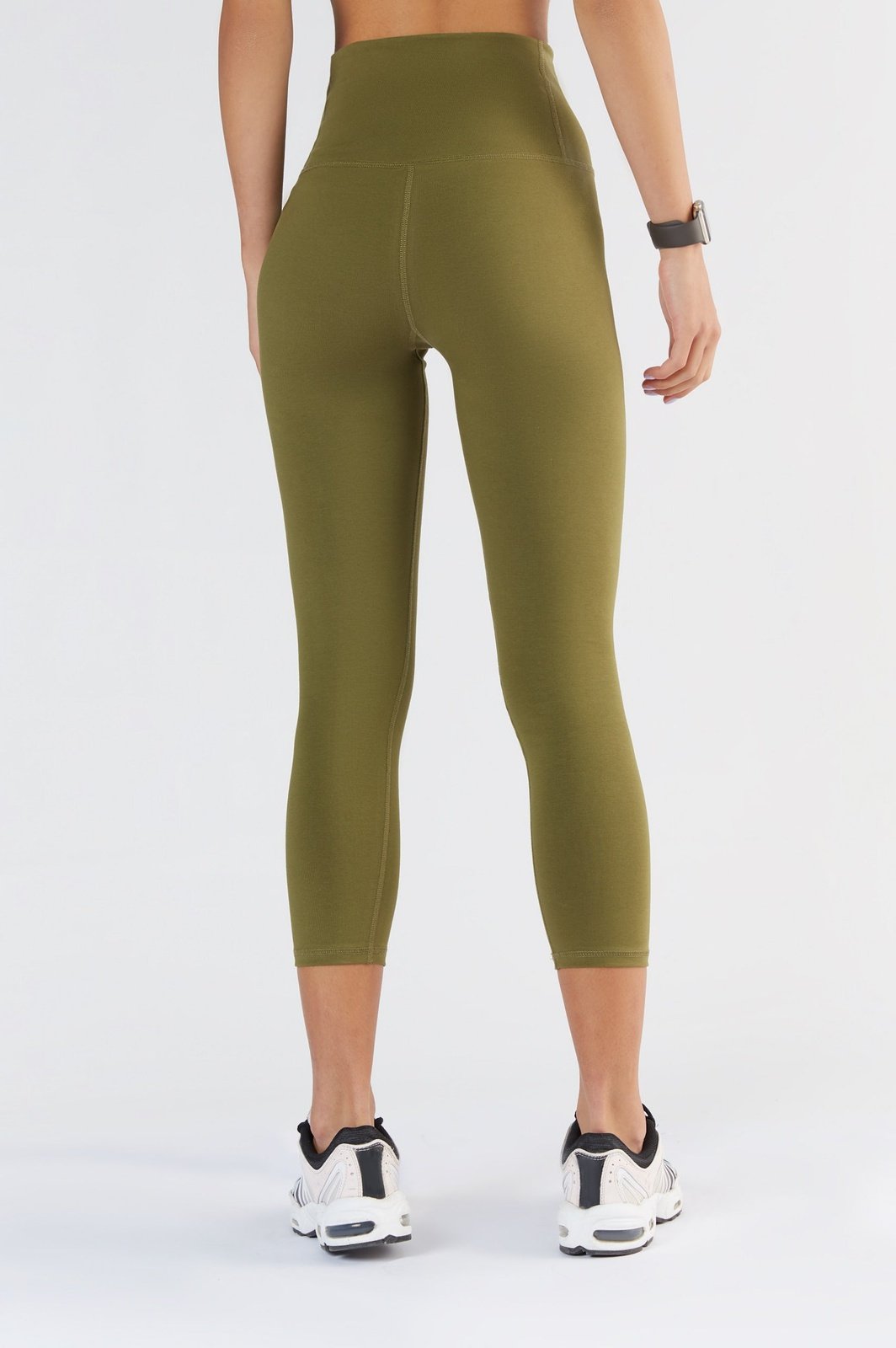 True North womens vegan Leggings 7/8 Olive