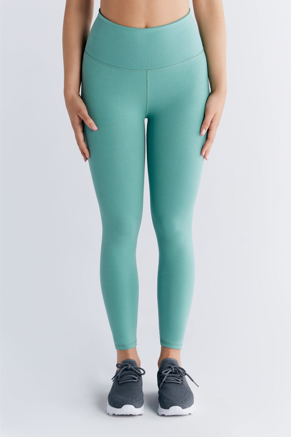 True North womens vegan Leggings 7/8 Malachite Green